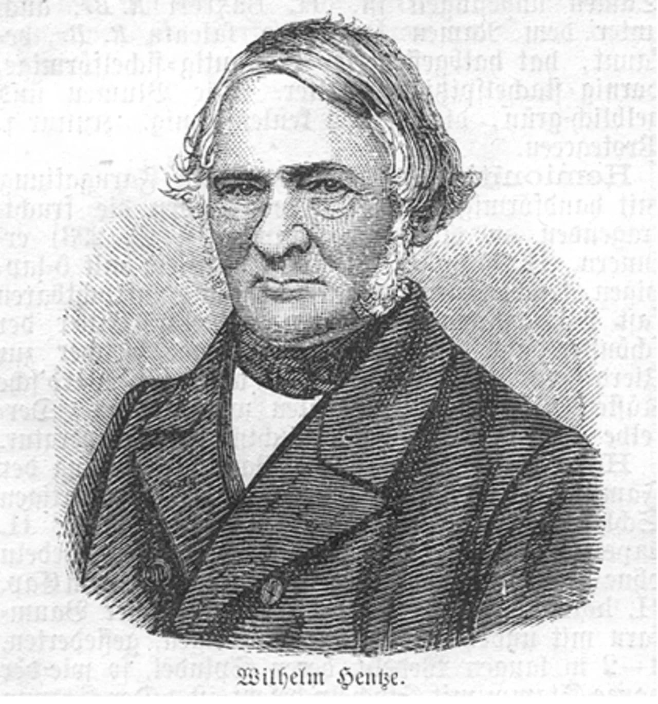 Porträt von Wilhelm Hentze (1793–1874) – Gedenkseite