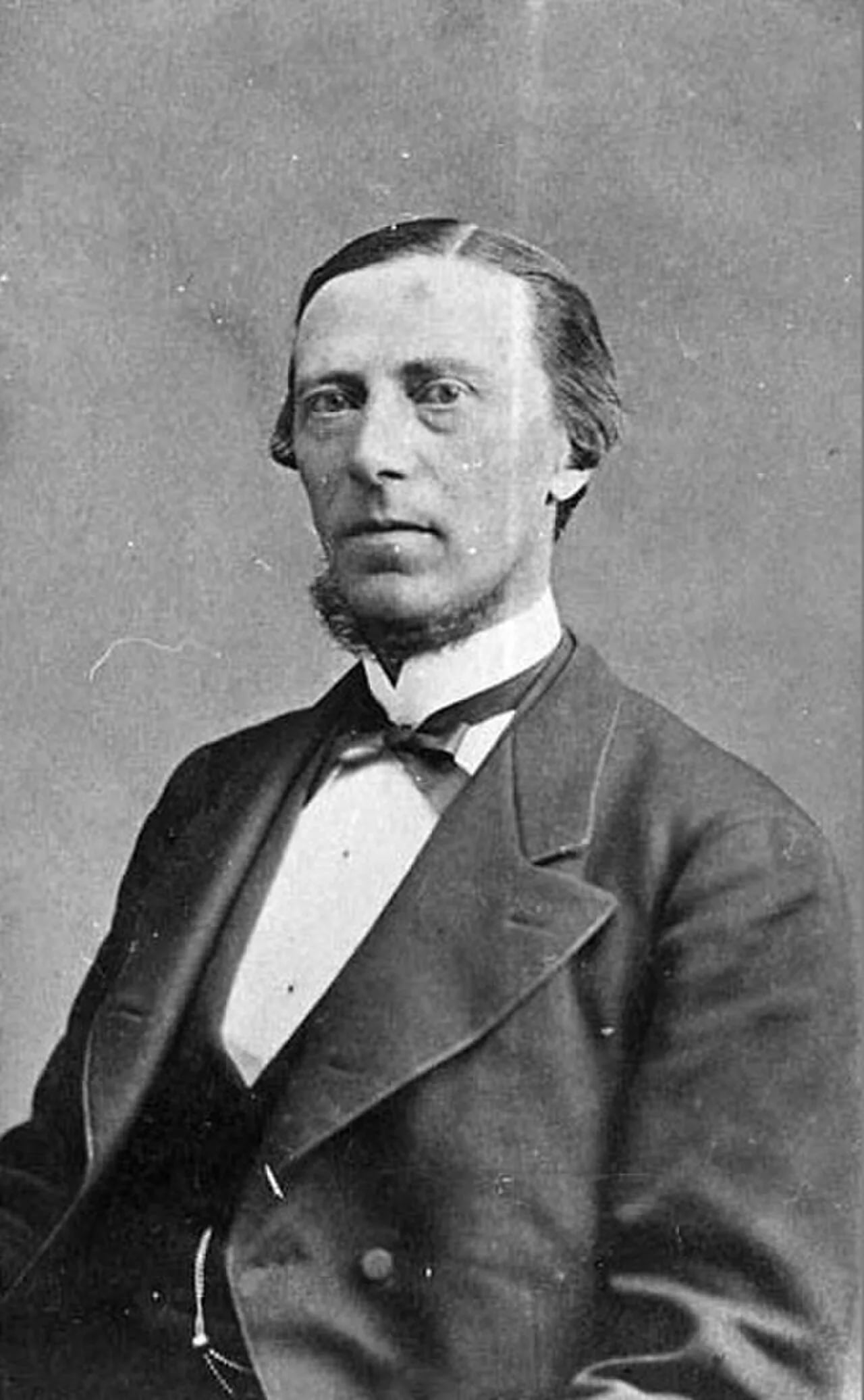 Porträt von Johan Sanne (1836–1919) – Gedenkseite