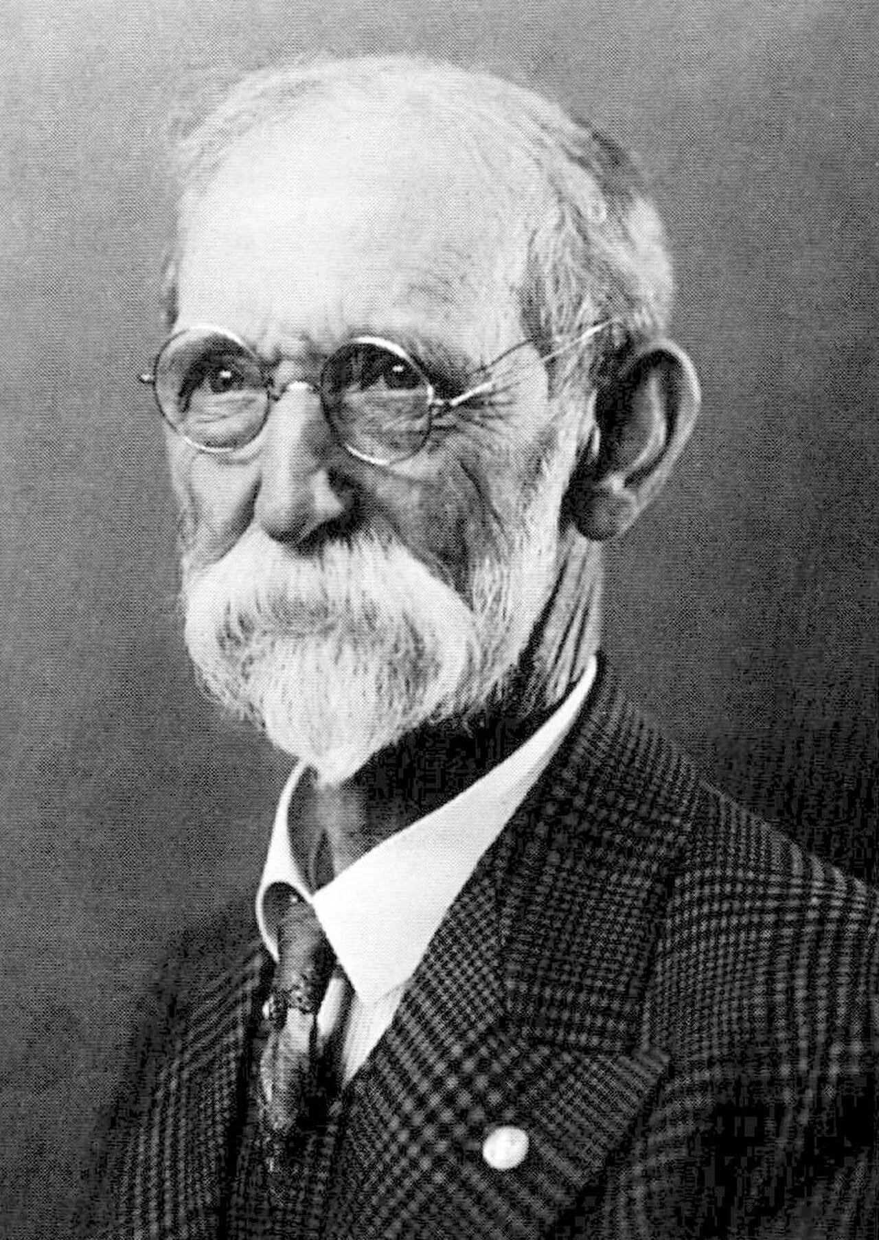 Porträt von Johan Lindström Saxon (1859–1935) – Gedenkseite