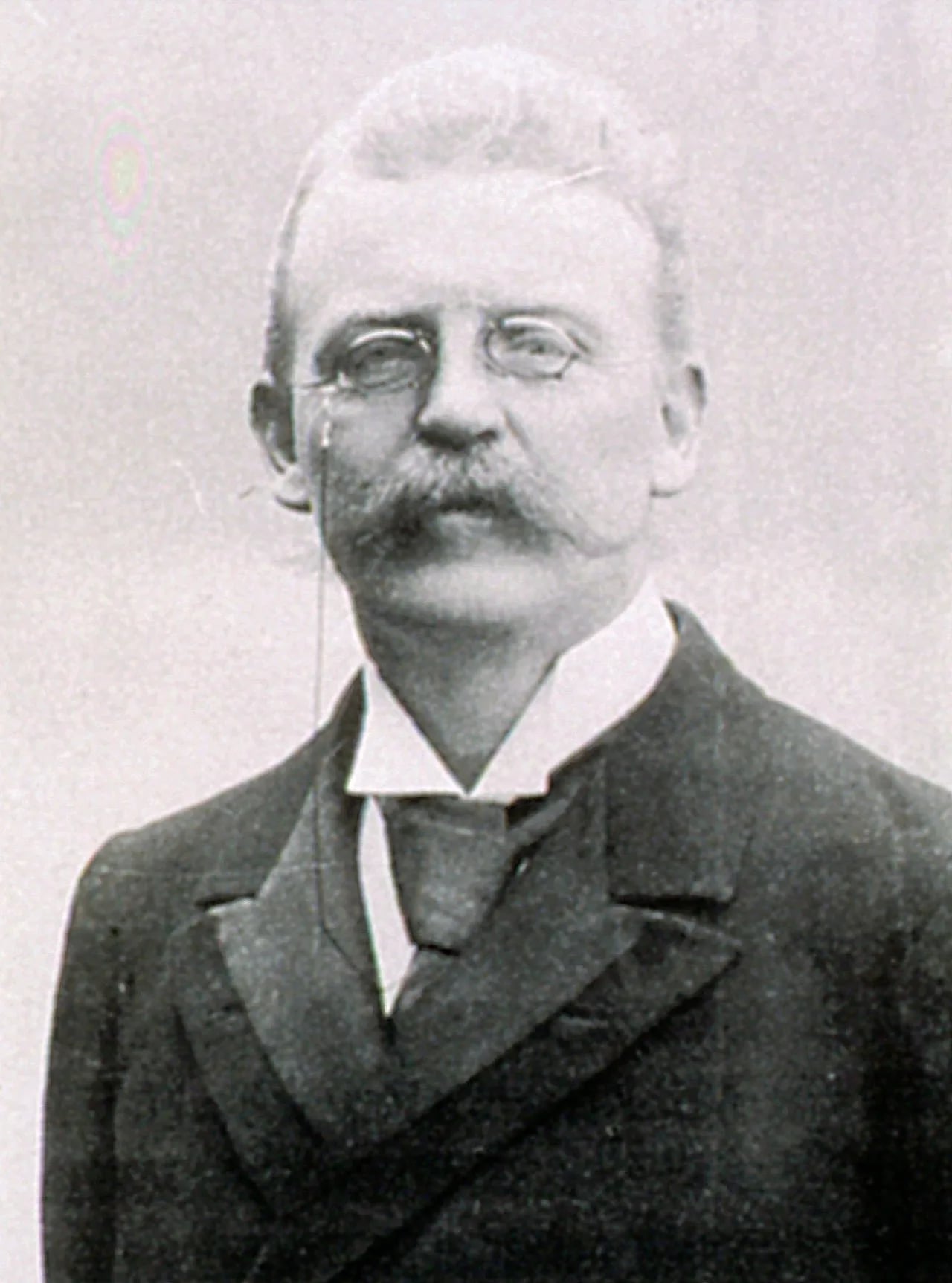Porträt von Ernst Schmiegelow (1856–1949) – Gedenkseite