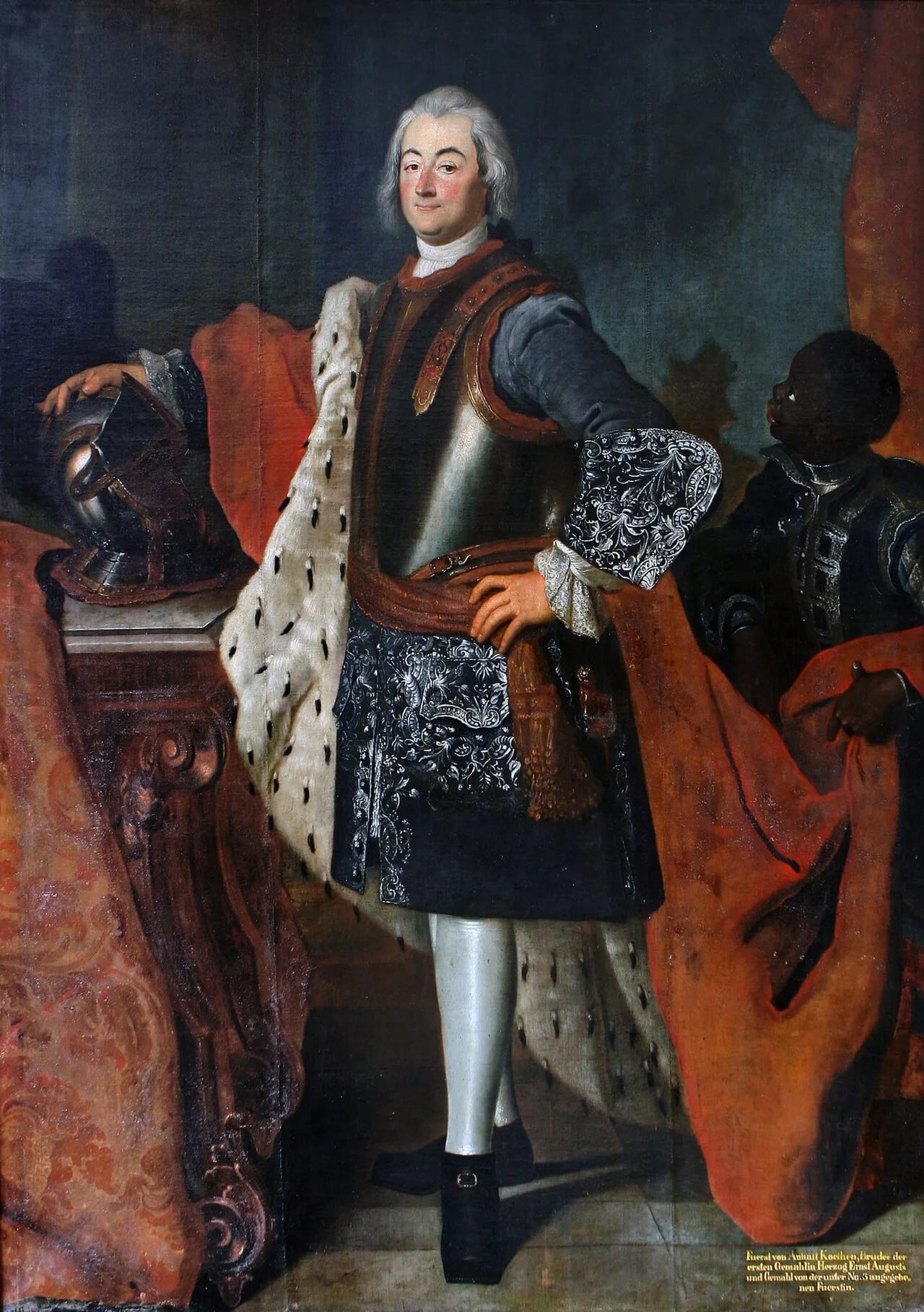 Porträt von Leopold (1694–1728) – Gedenkseite