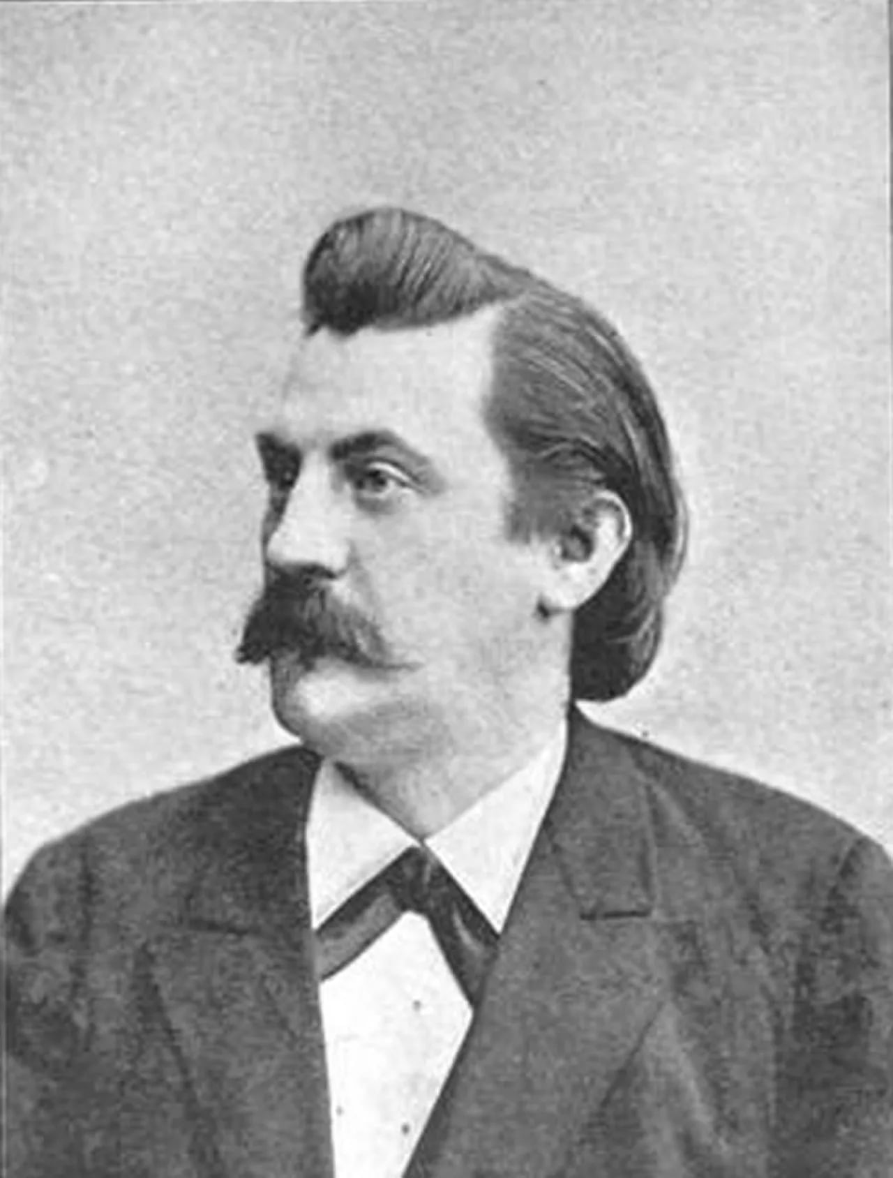 Porträt von Hermann Scholtz (1845–1918) – Gedenkseite