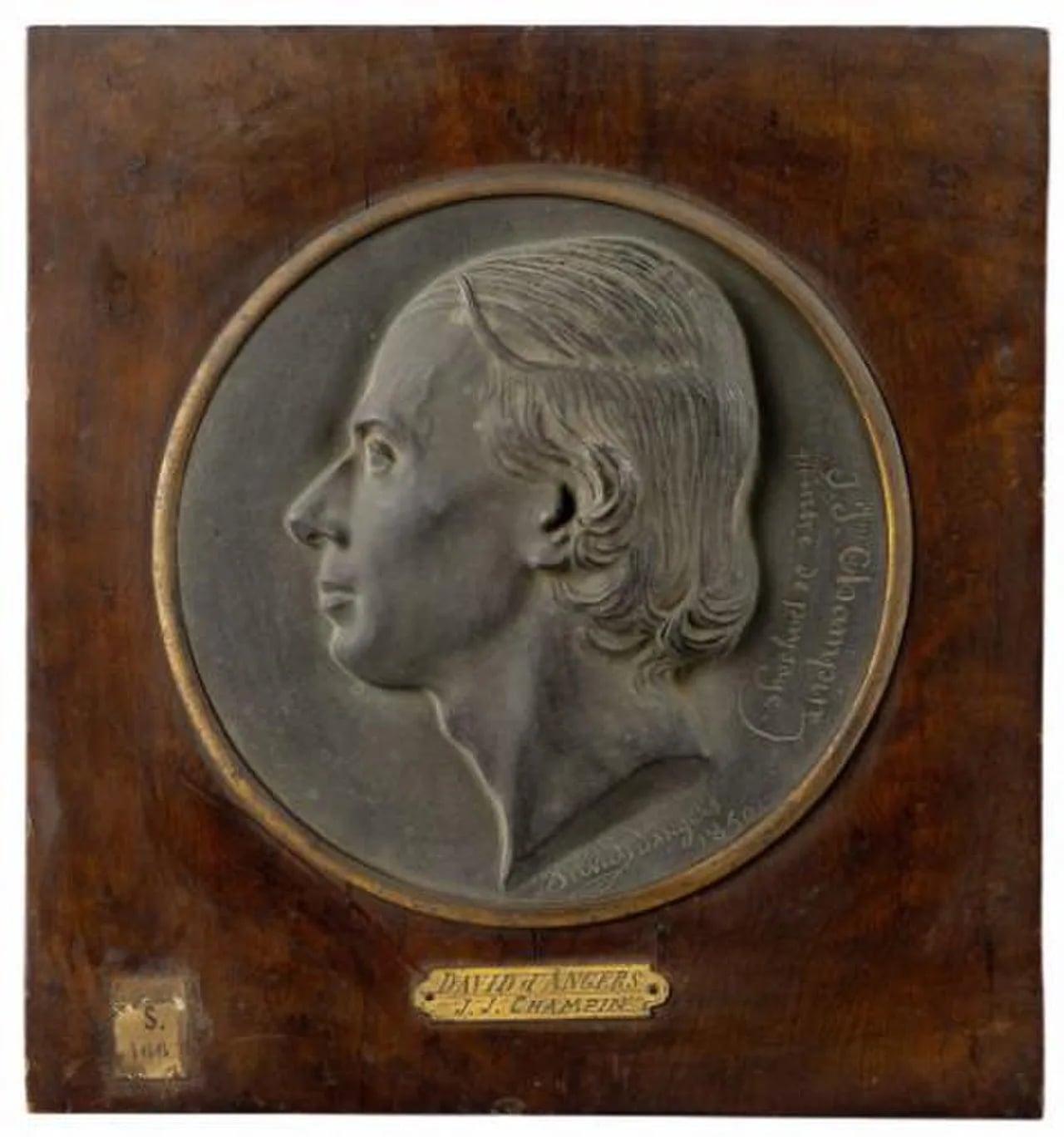 Porträt von Jean Jacques Champin (1796–1860) – Gedenkseite