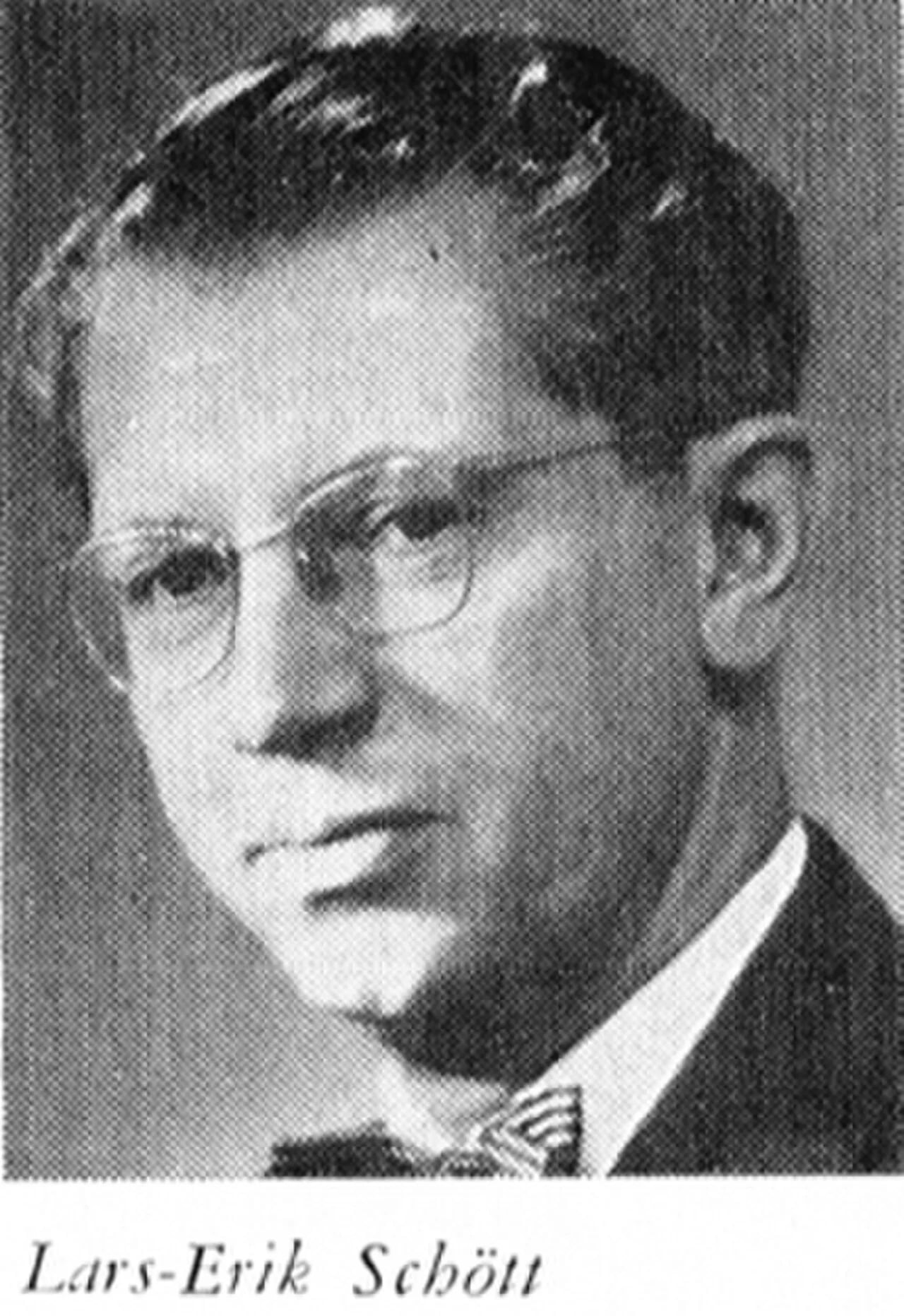 Porträt von Lars Schött (1911–1995) – Gedenkseite
