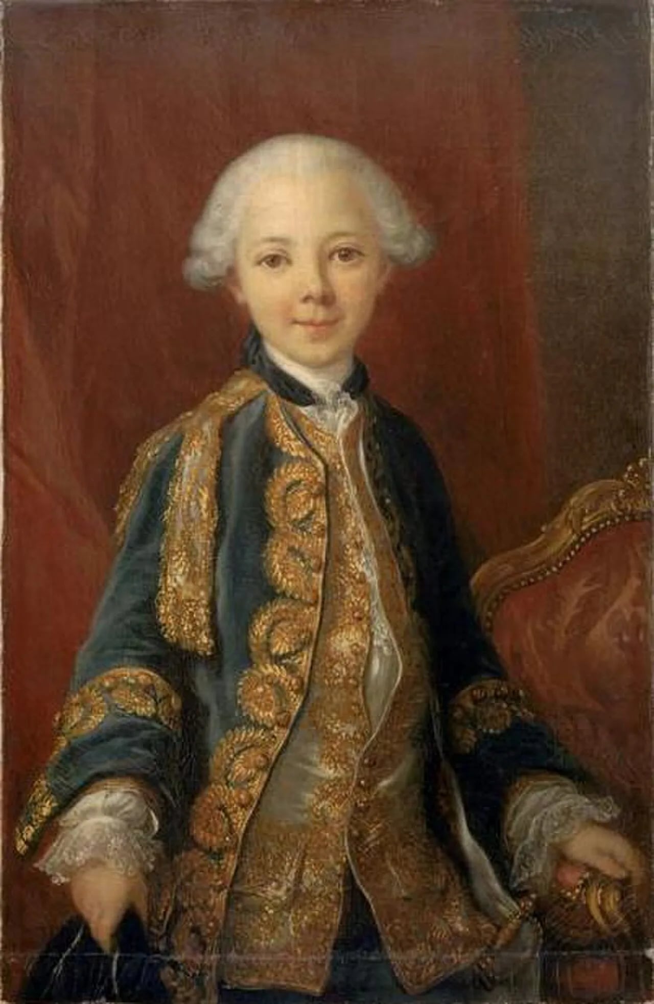 Portrait of Jean Marie, Duke of Châteauvillain (1748–1755) – memorial page