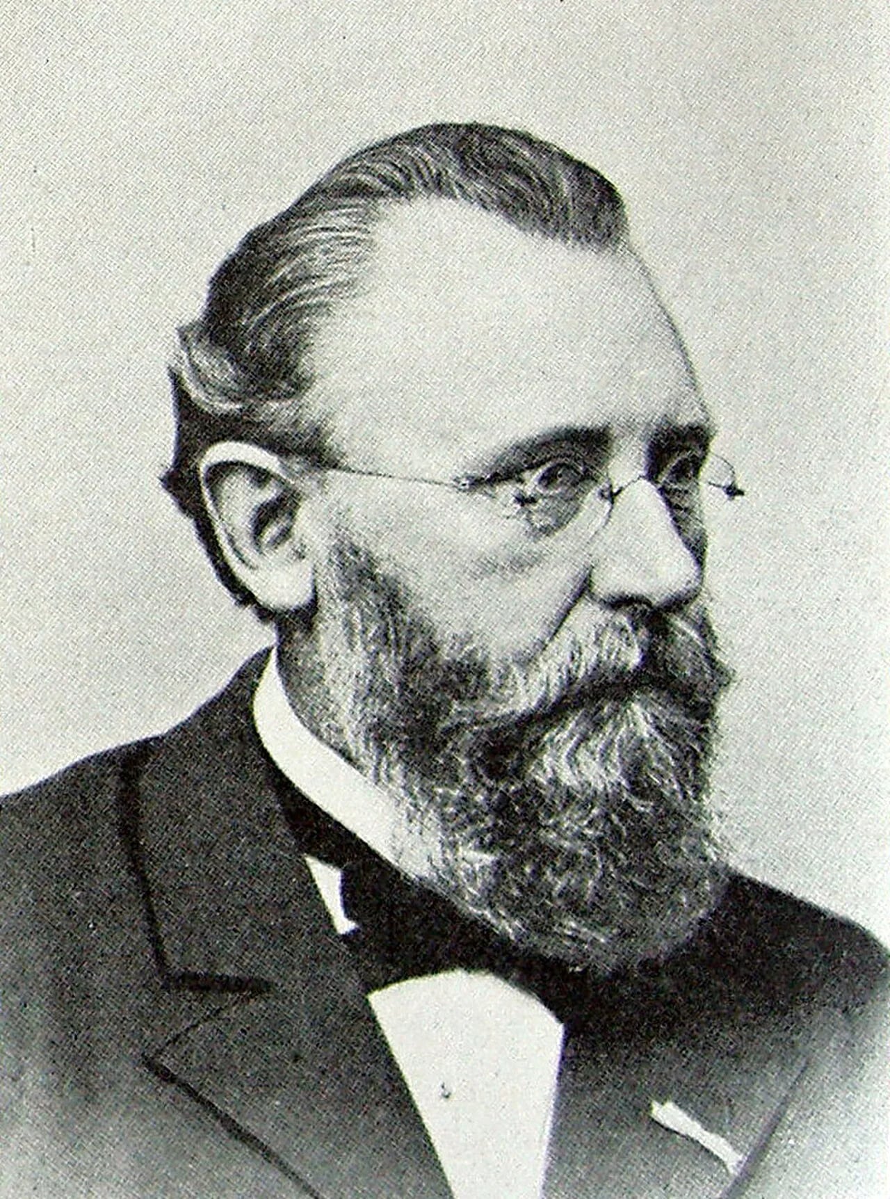 Portrait of V.A. Secher (1851–1918) – memorial page
