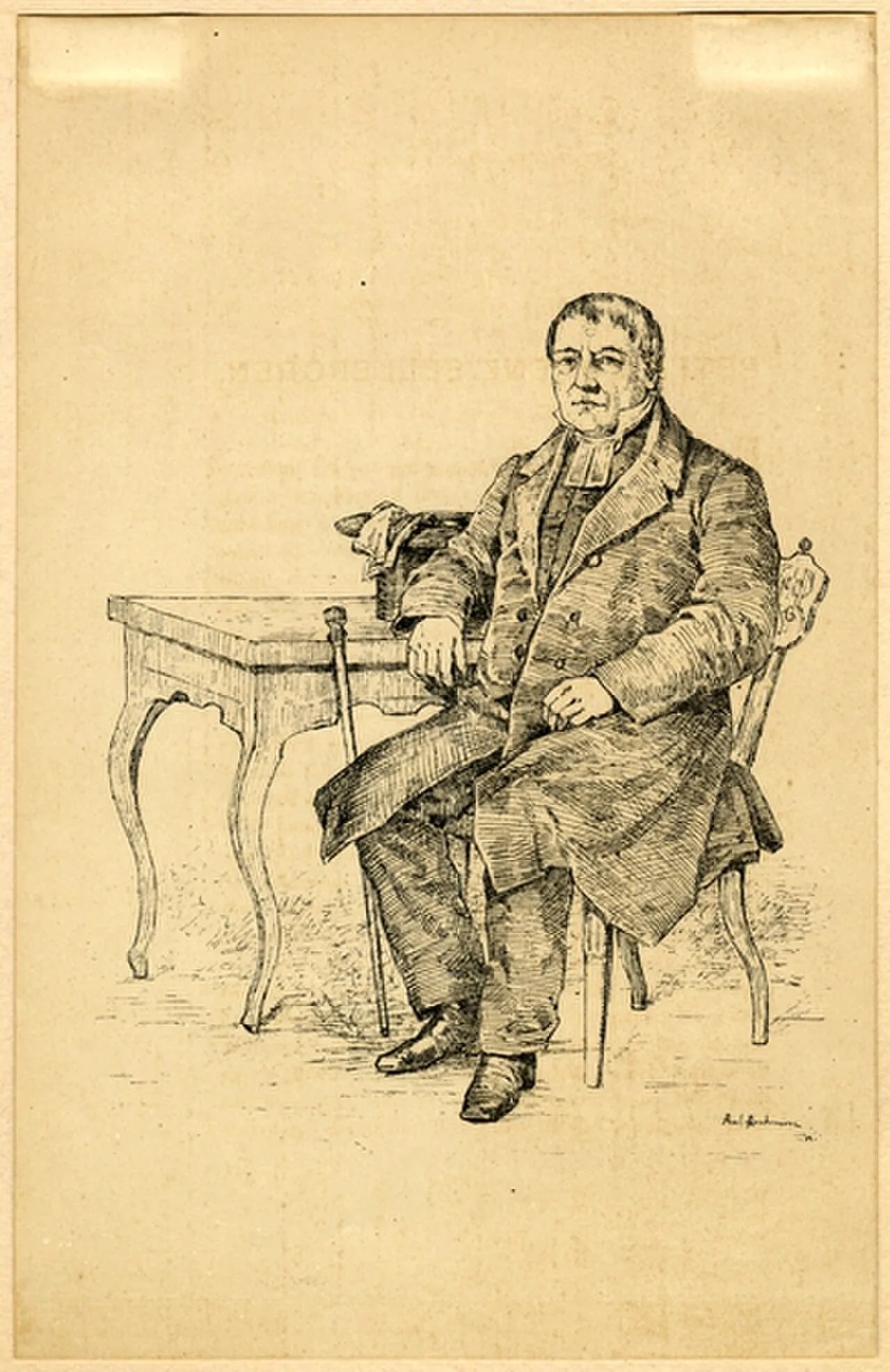 Porträt von Peter Lorentz Sellergren (1768–1843) – Gedenkseite