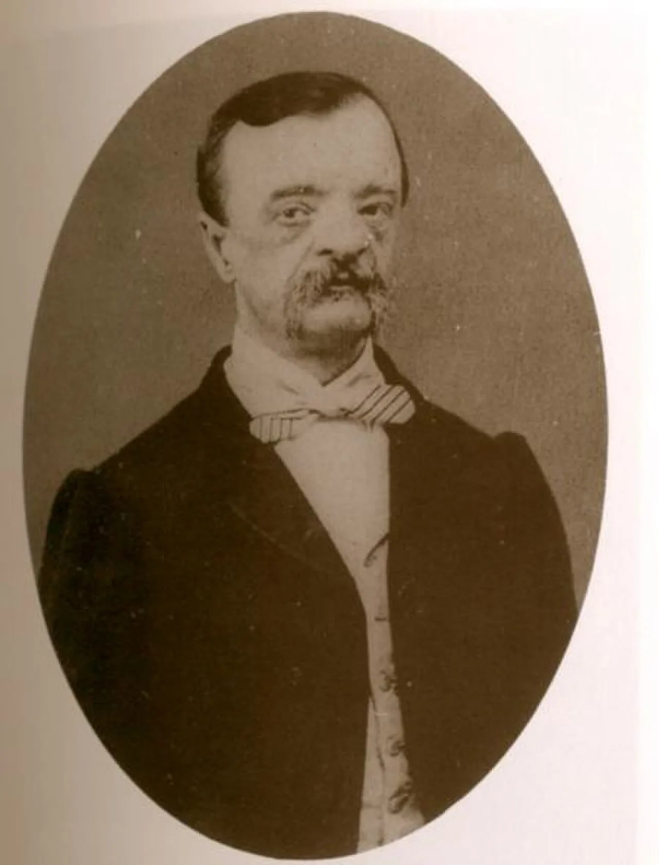 Porträt von Ángel de Iturbide y Huarte (1816–1872) – Gedenkseite
