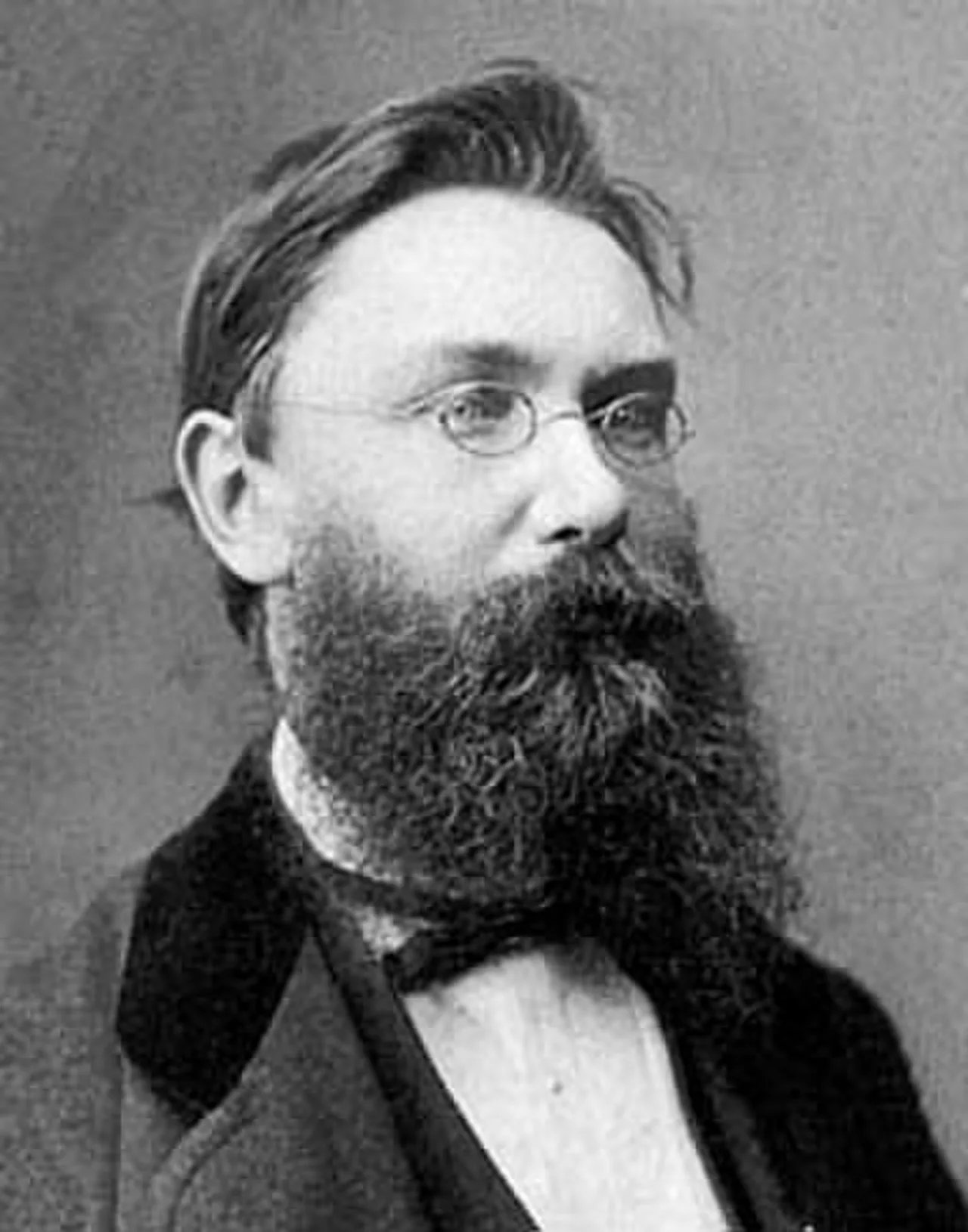 Portrait of Alfred Clebsch (1833–1872) – memorial page