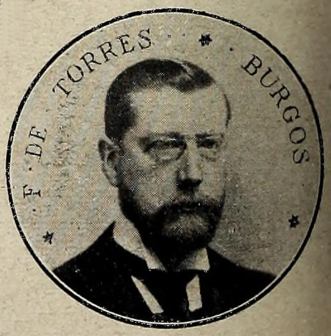 Porträt von Fernando de Torres Almunia (1859–1923) – Gedenkseite