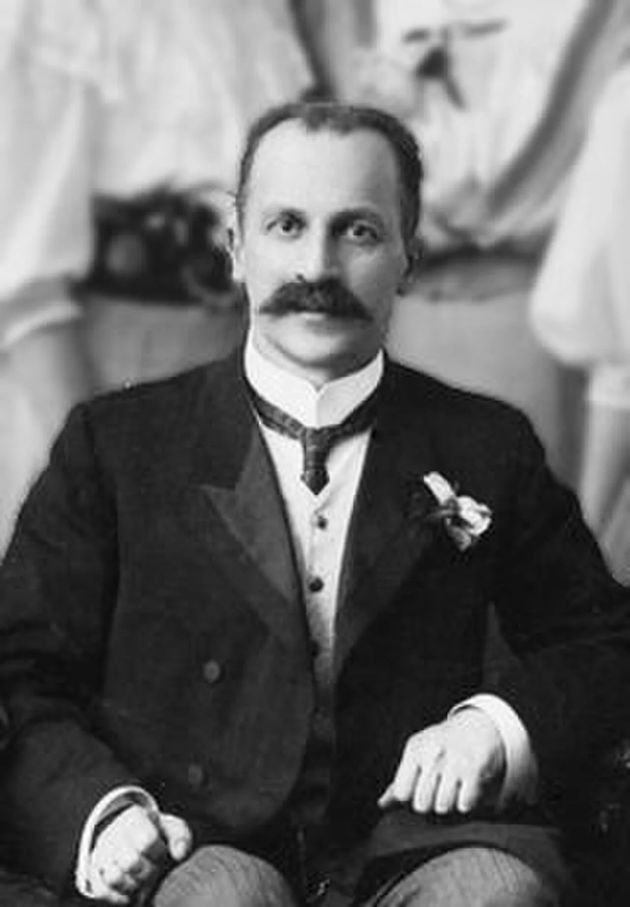 Porträt von Olaf Berg (1859–1910) – Gedenkseite