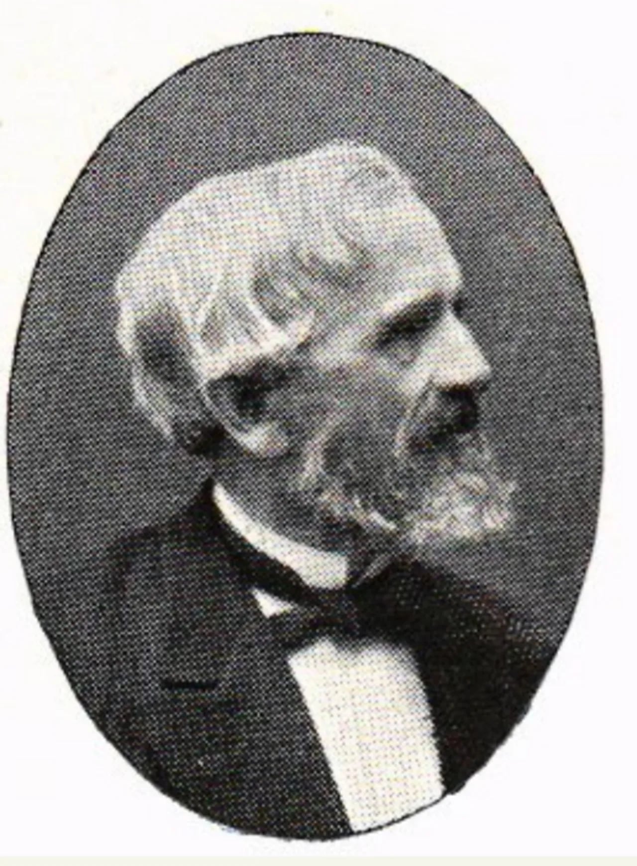 Porträt von P. A. Siljeström (1815–1892) – Gedenkseite