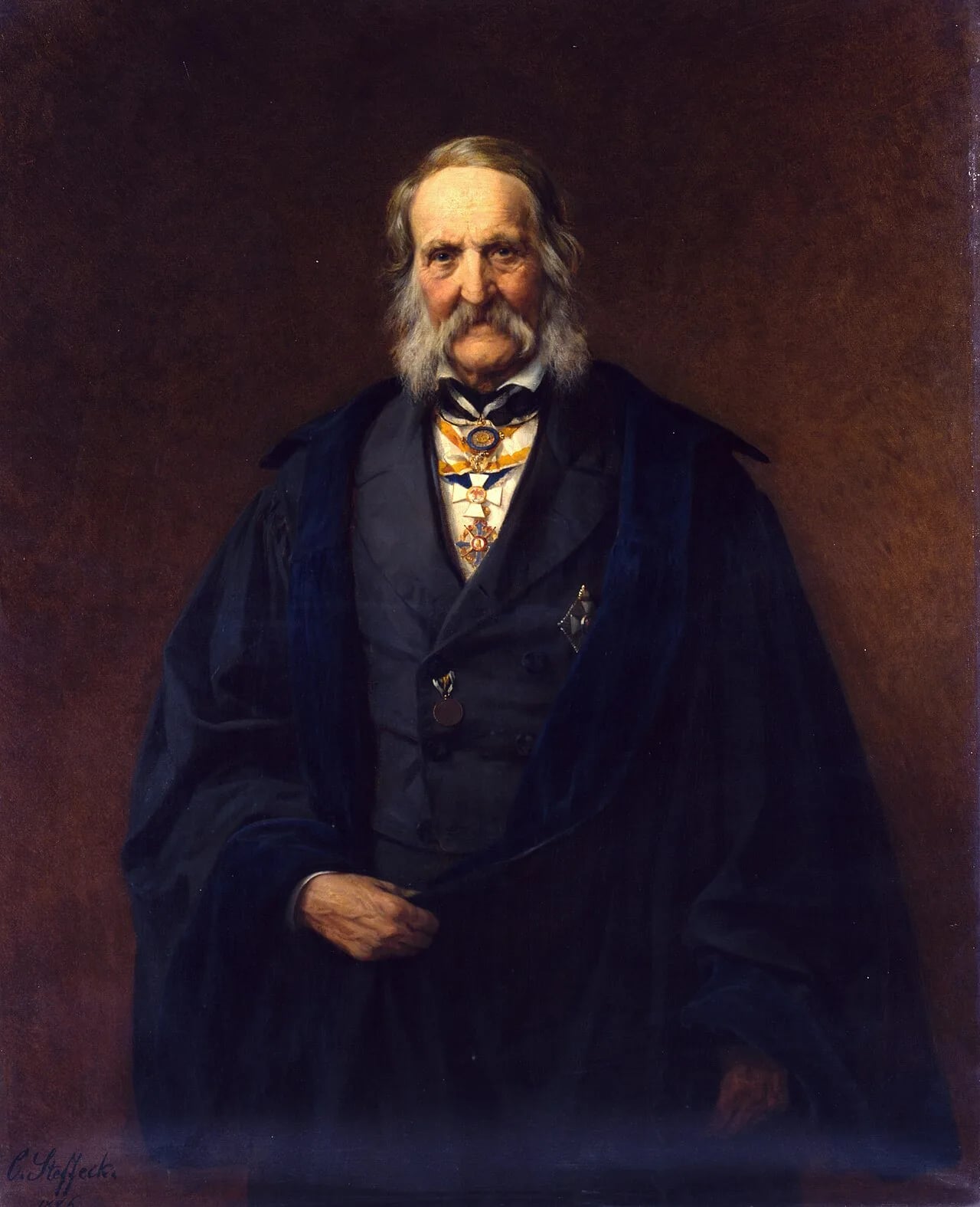 Porträt von Franz Ernst Neumann (1798–1895) – Gedenkseite