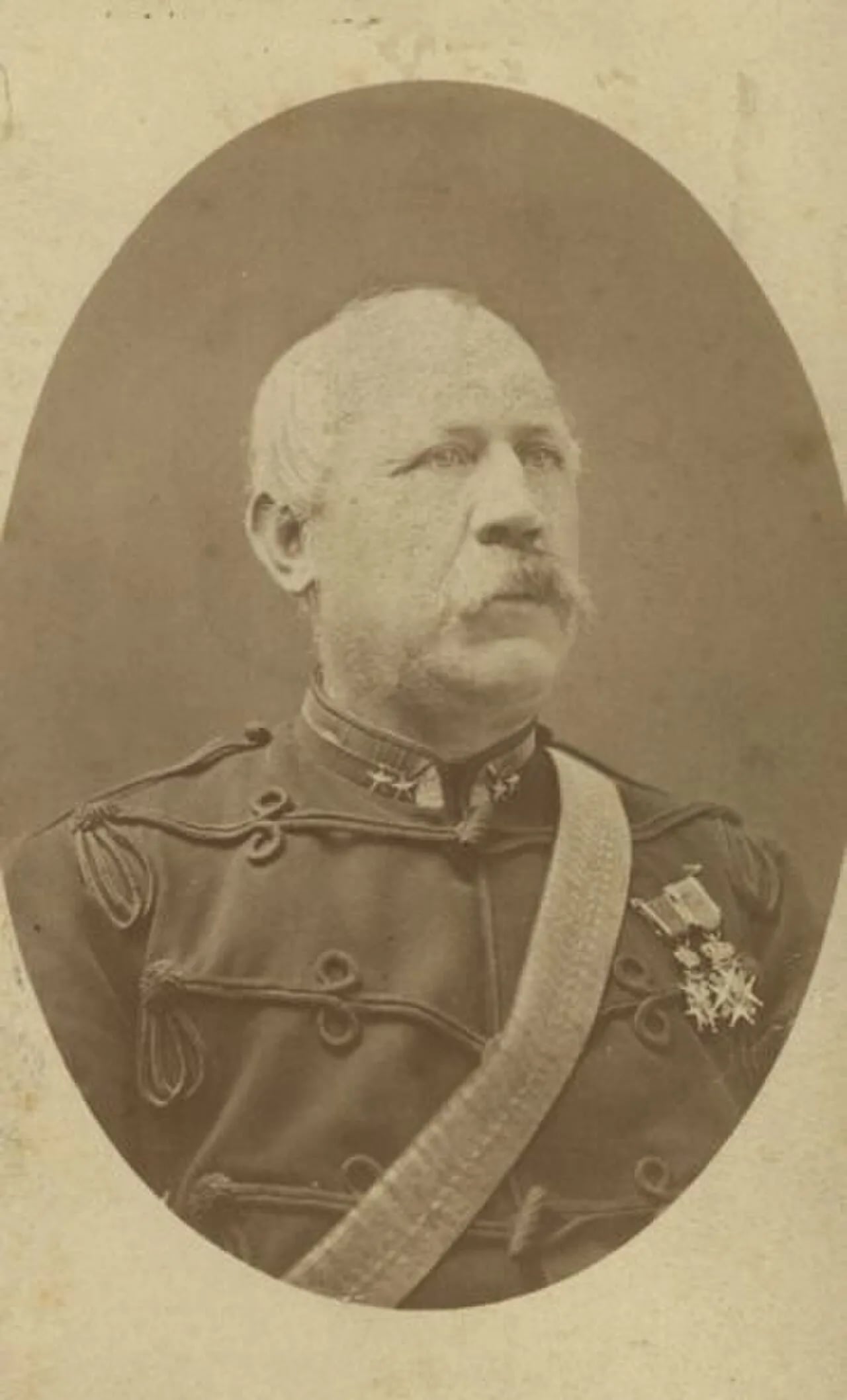 Porträt von Aron Siöcrona (1825–1898) – Gedenkseite
