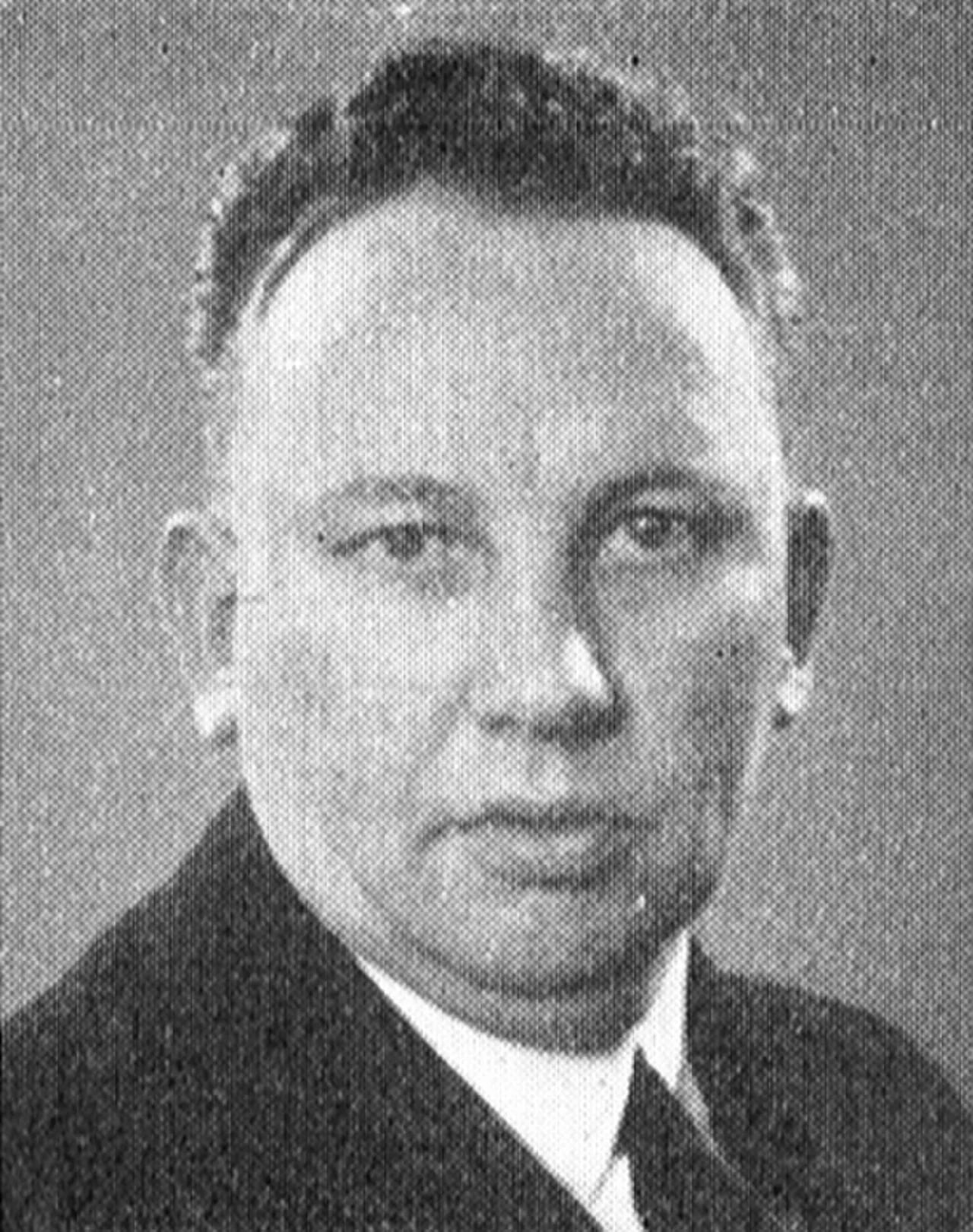 Porträt von Anton Sjö (1897–1953) – Gedenkseite