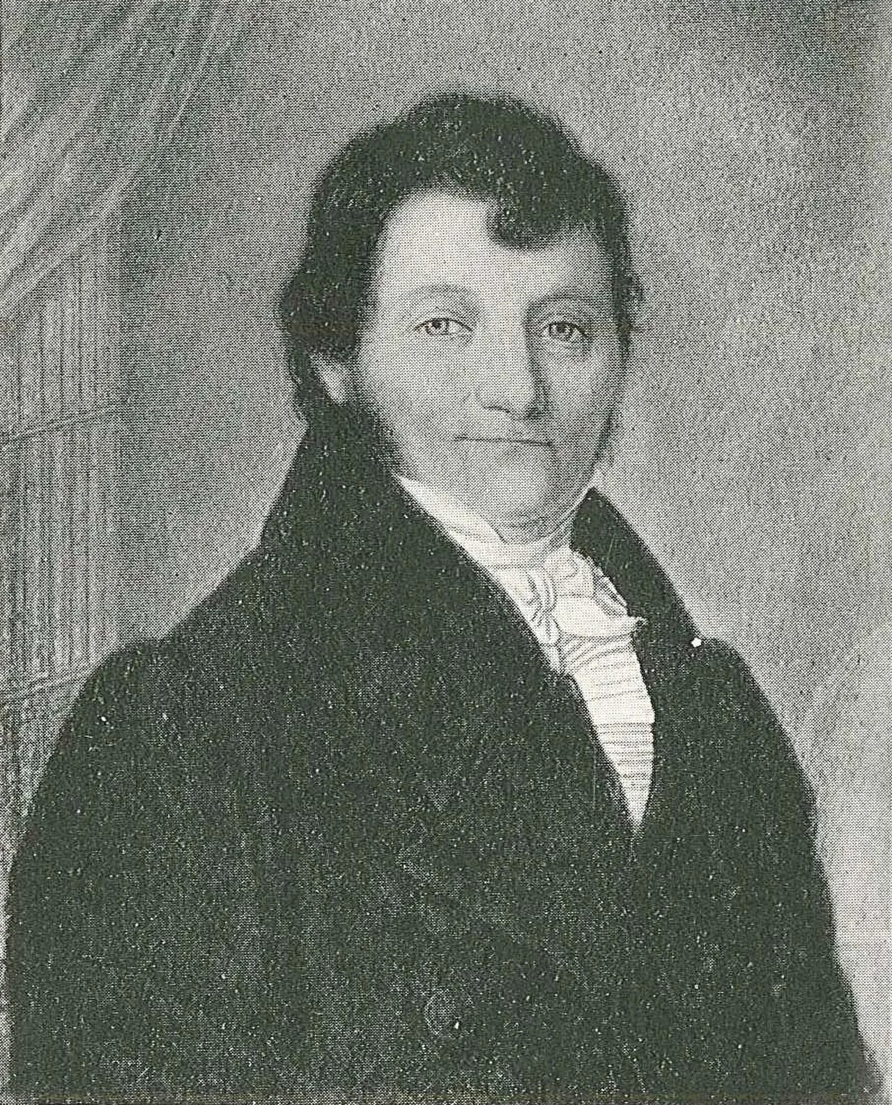 Porträt von Nils Henrik Sjöborg (1767–1838) – Gedenkseite