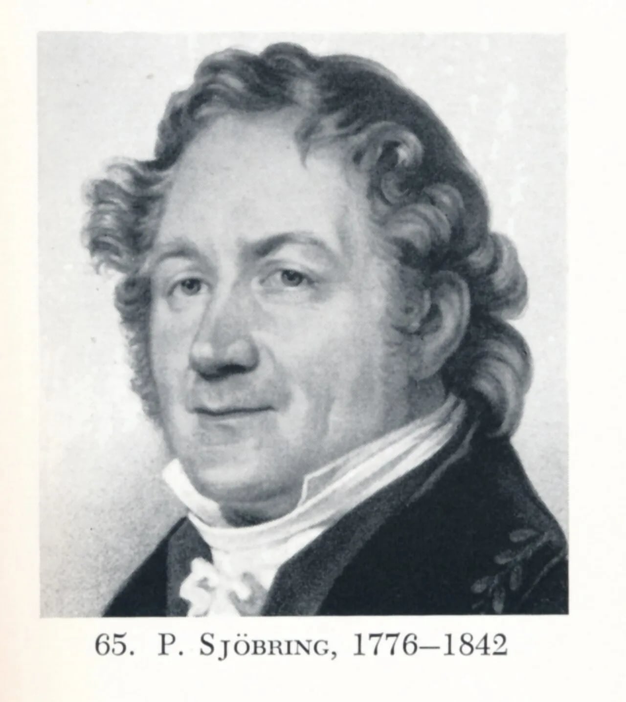 Porträt von Pehr Sjöbring (1776–1842) – Gedenkseite
