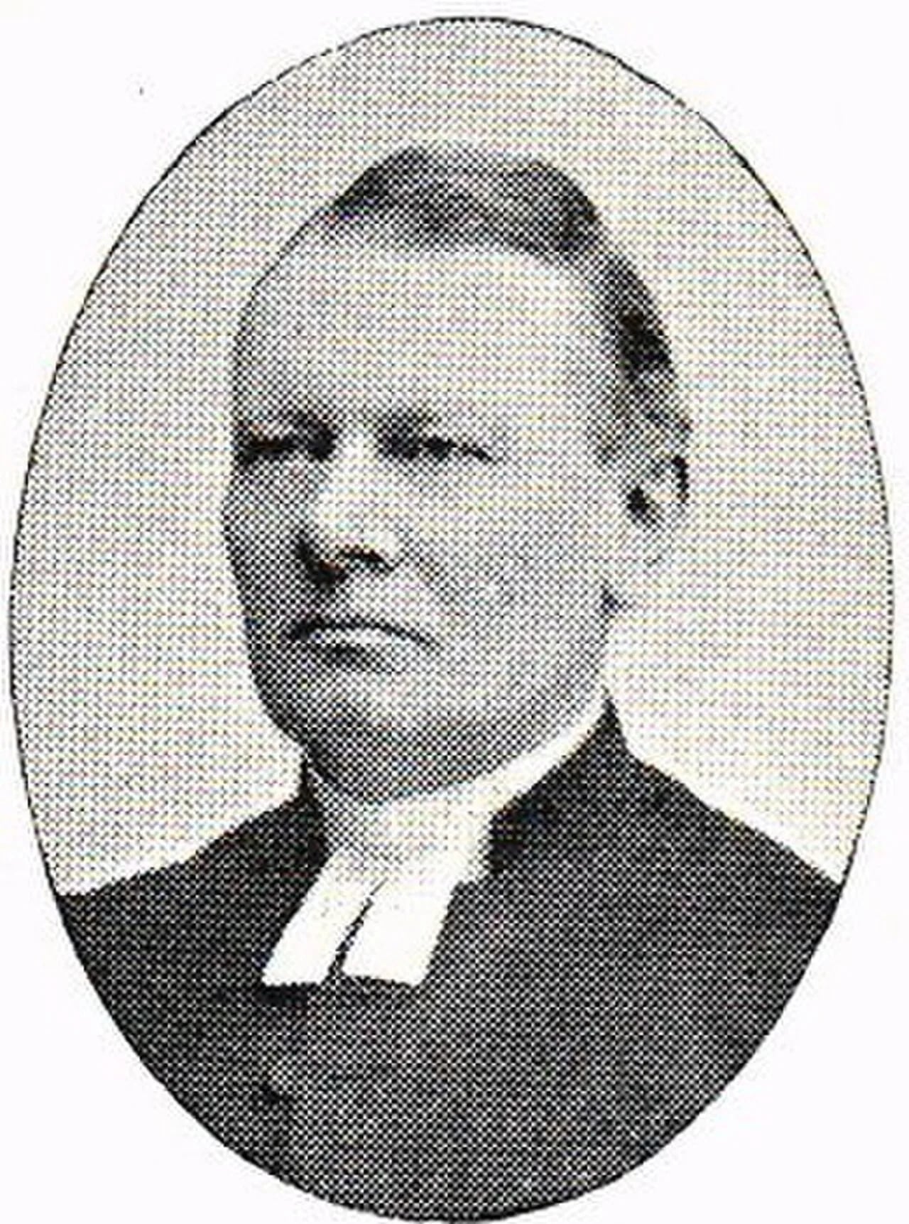 Porträt von Albert Sjöholm (1841–1931) – Gedenkseite