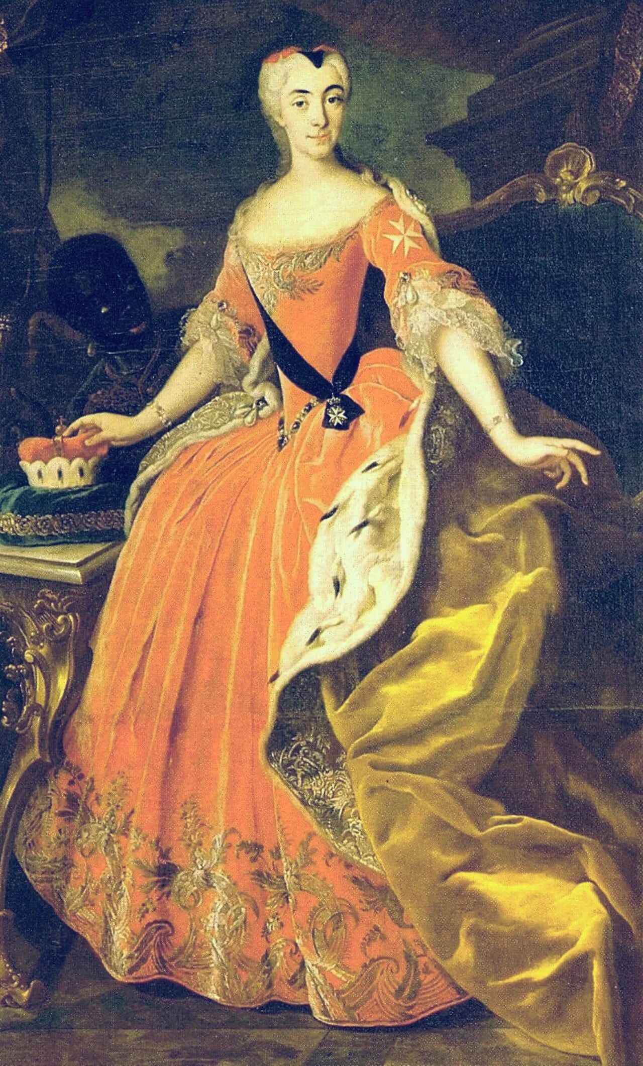 Portrait of Maria Augusta von Thurn und Taxis (1706–1756) – memorial page
