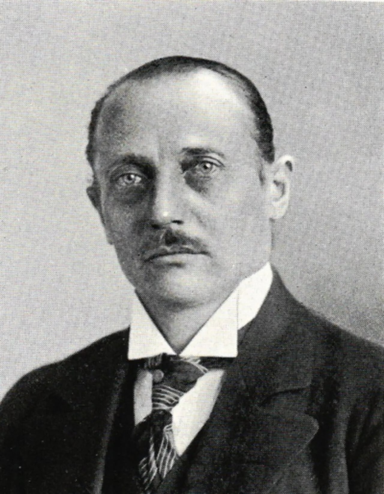 Porträt von Algot Sjöström (1879–1958) – Gedenkseite
