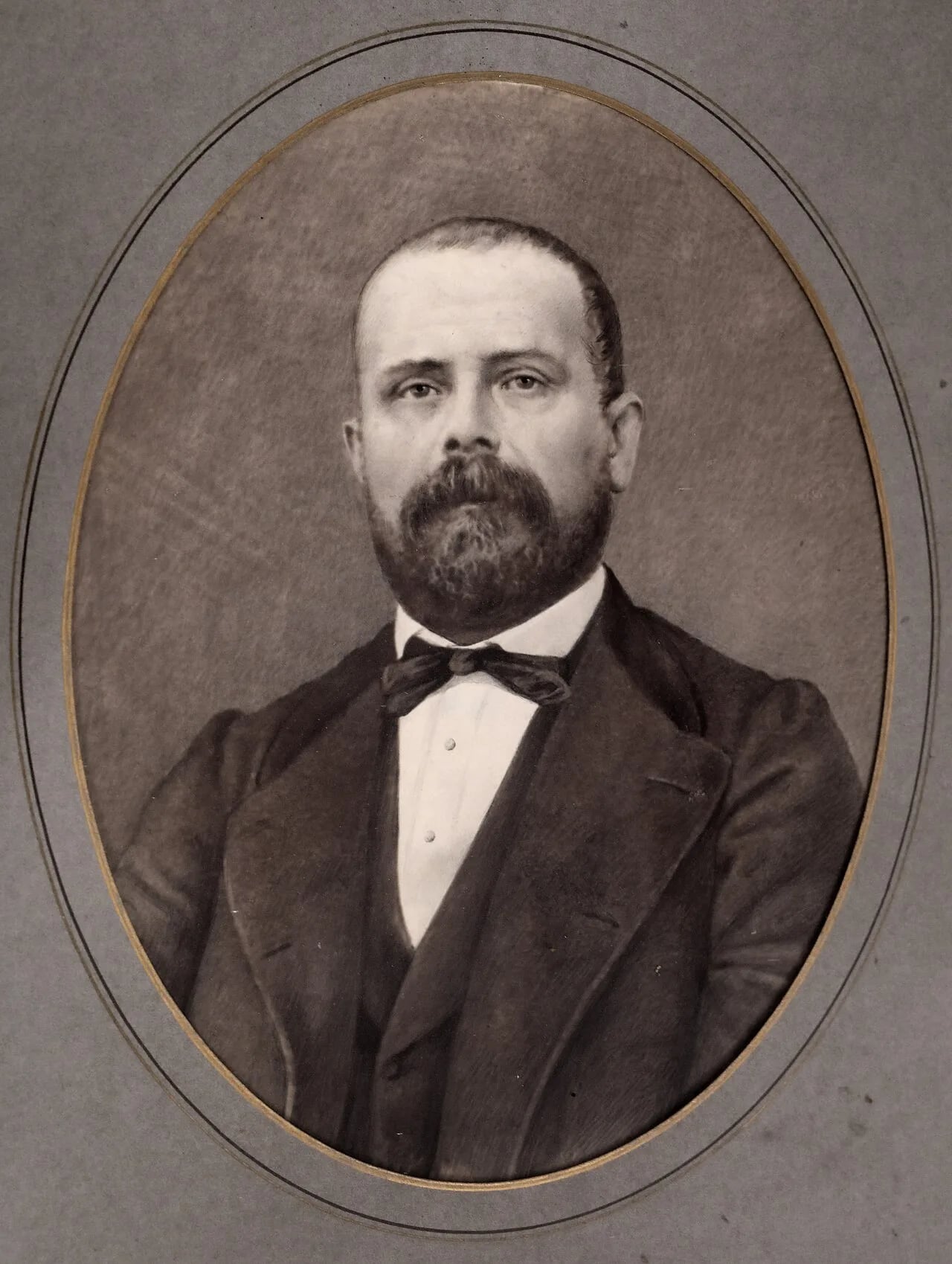 Porträt von Carlo Morelli (1816–1879) – Gedenkseite