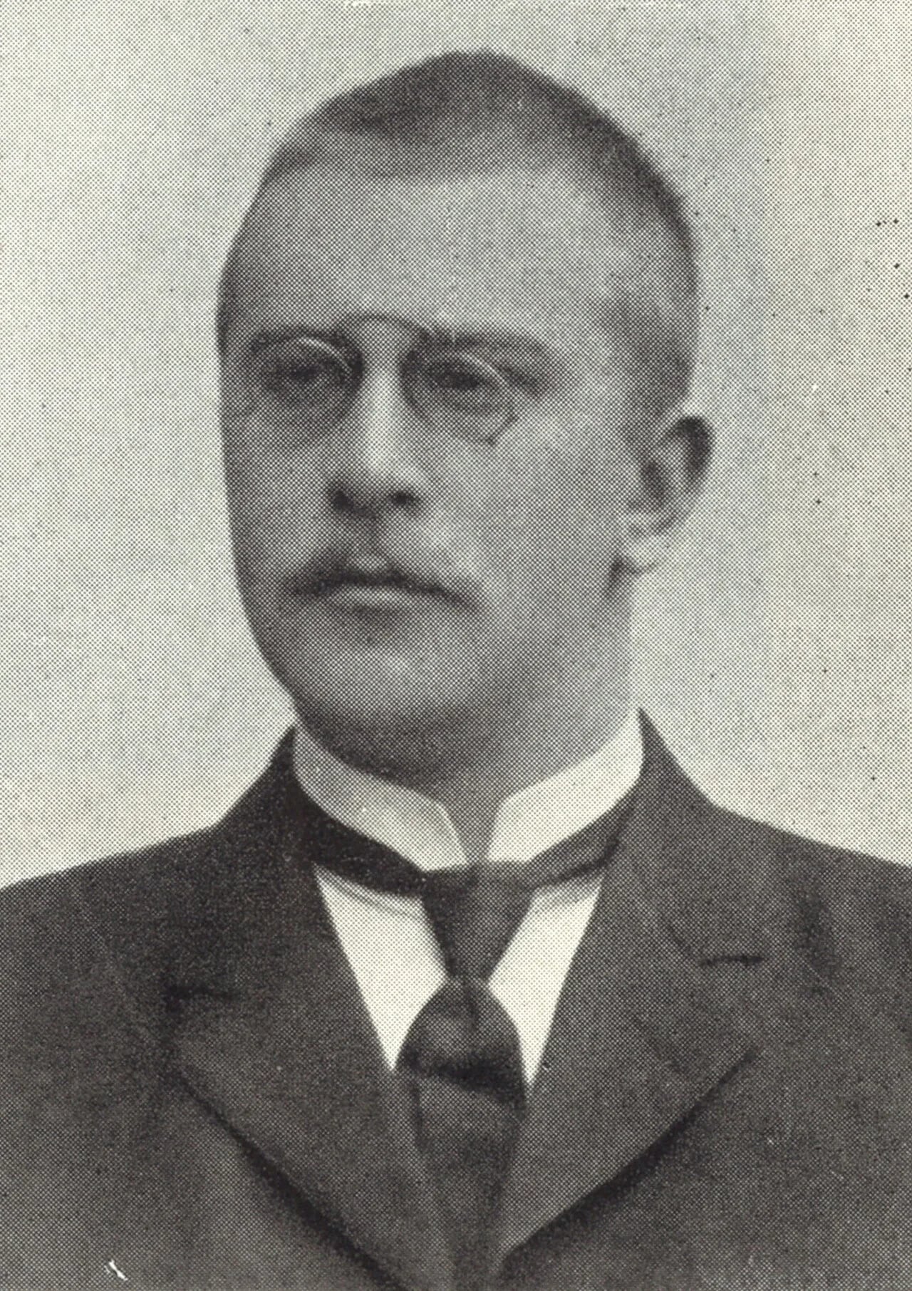 Porträt von Einar Sjövall (1879–1964) – Gedenkseite