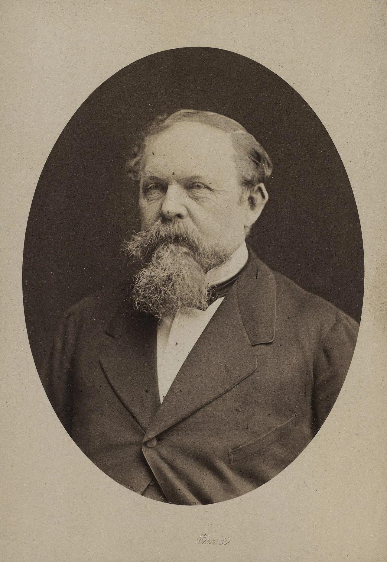 Portrait of Erik Skeel (1818–1884) – memorial page