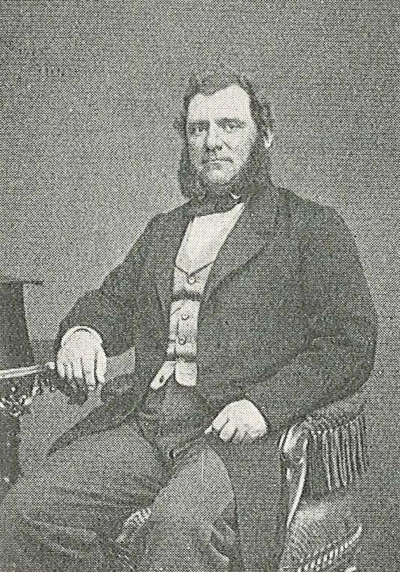 Portrait of Carl Skogman (1820–1907) – memorial page