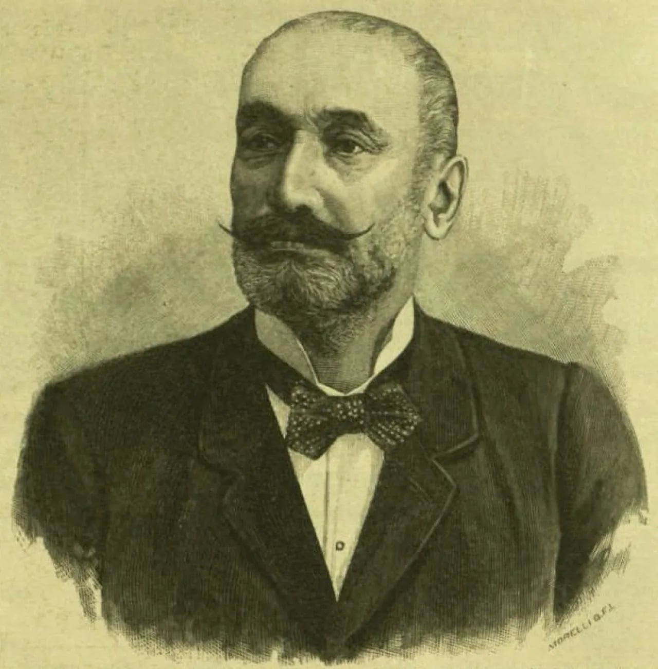 Portrait of Jenő Hammersberg (1845–1918) – memorial page