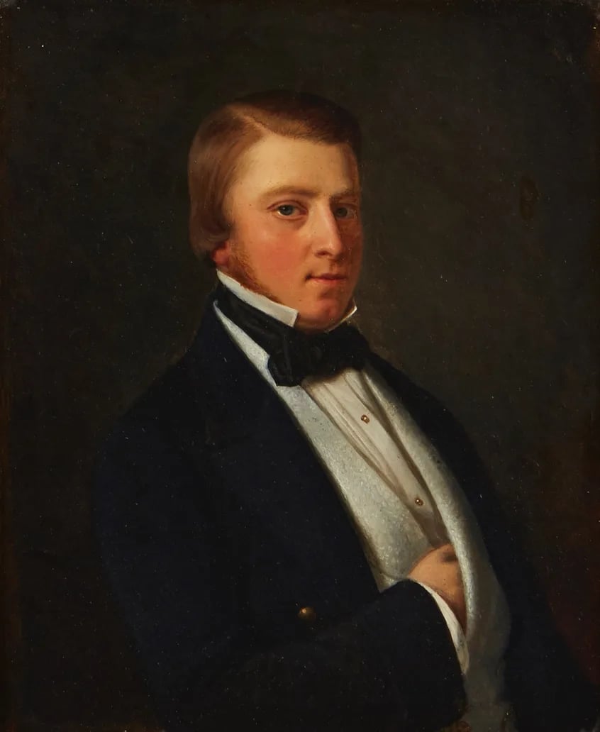Porträt von Carl Leonard Severus Nordström (1826–1897) – Gedenkseite