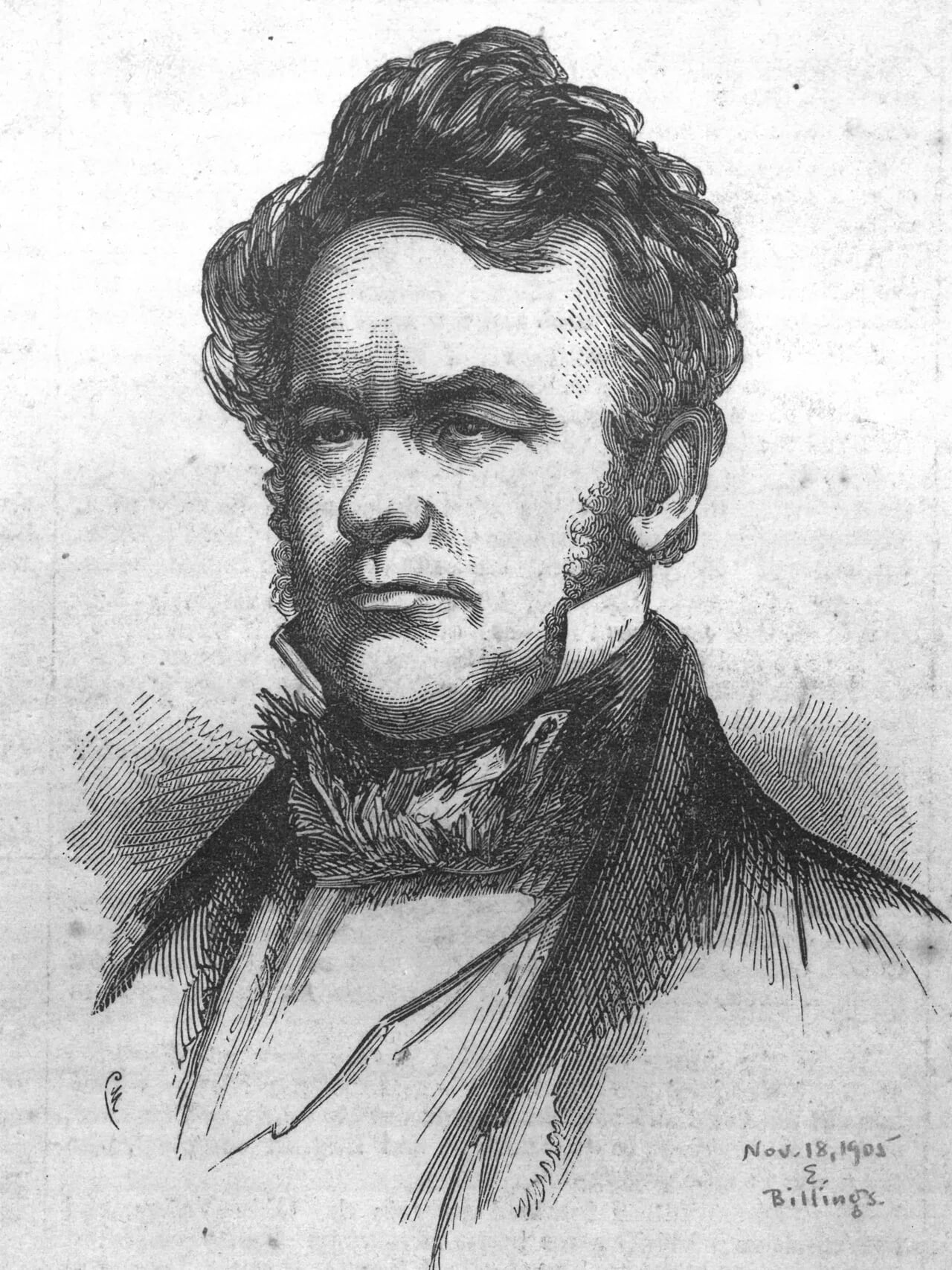Porträt von Jerome V. C. Smith (1800–1879) – Gedenkseite