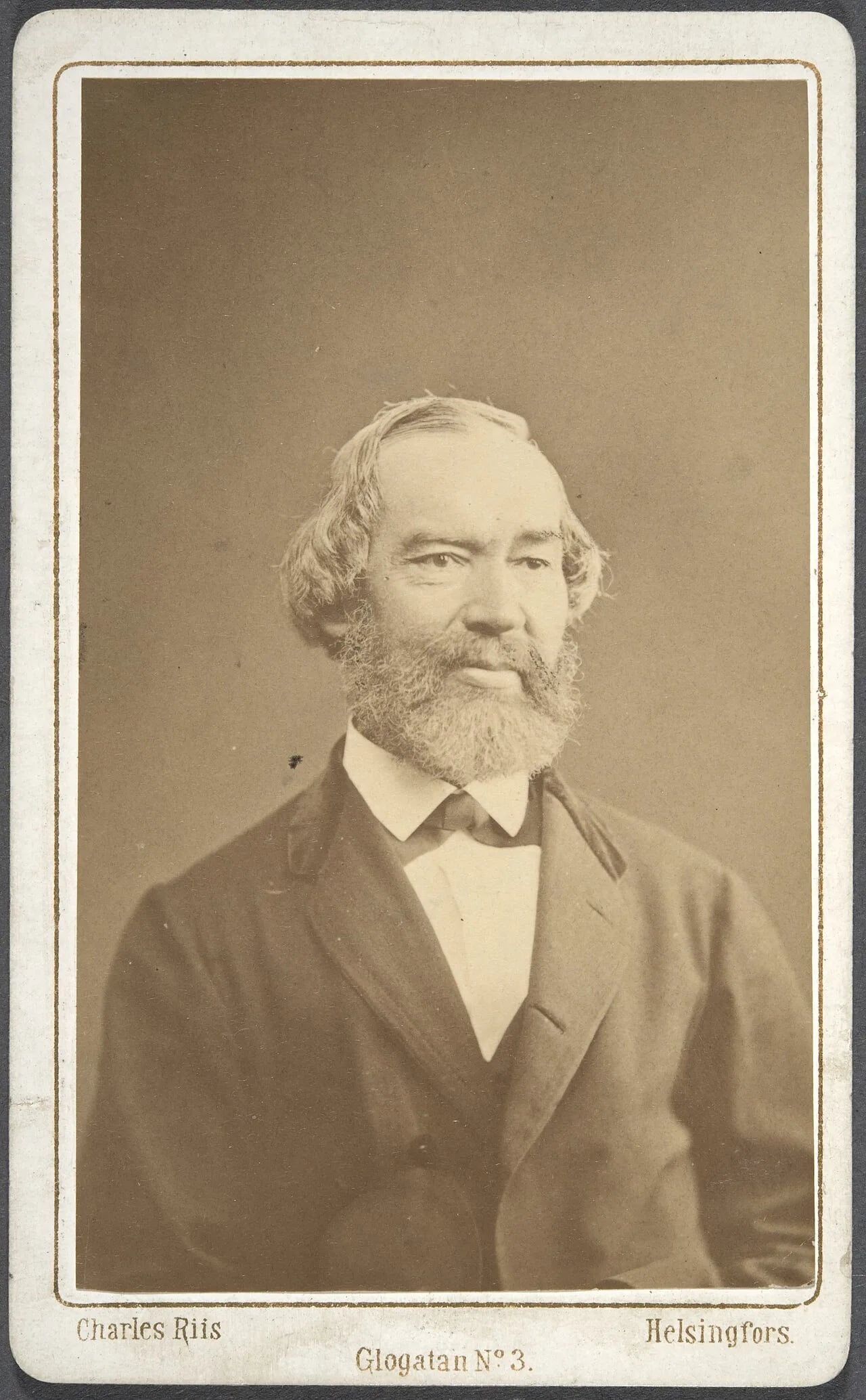 Portrait of August Fredrik Soldan (1817–1885) – memorial page