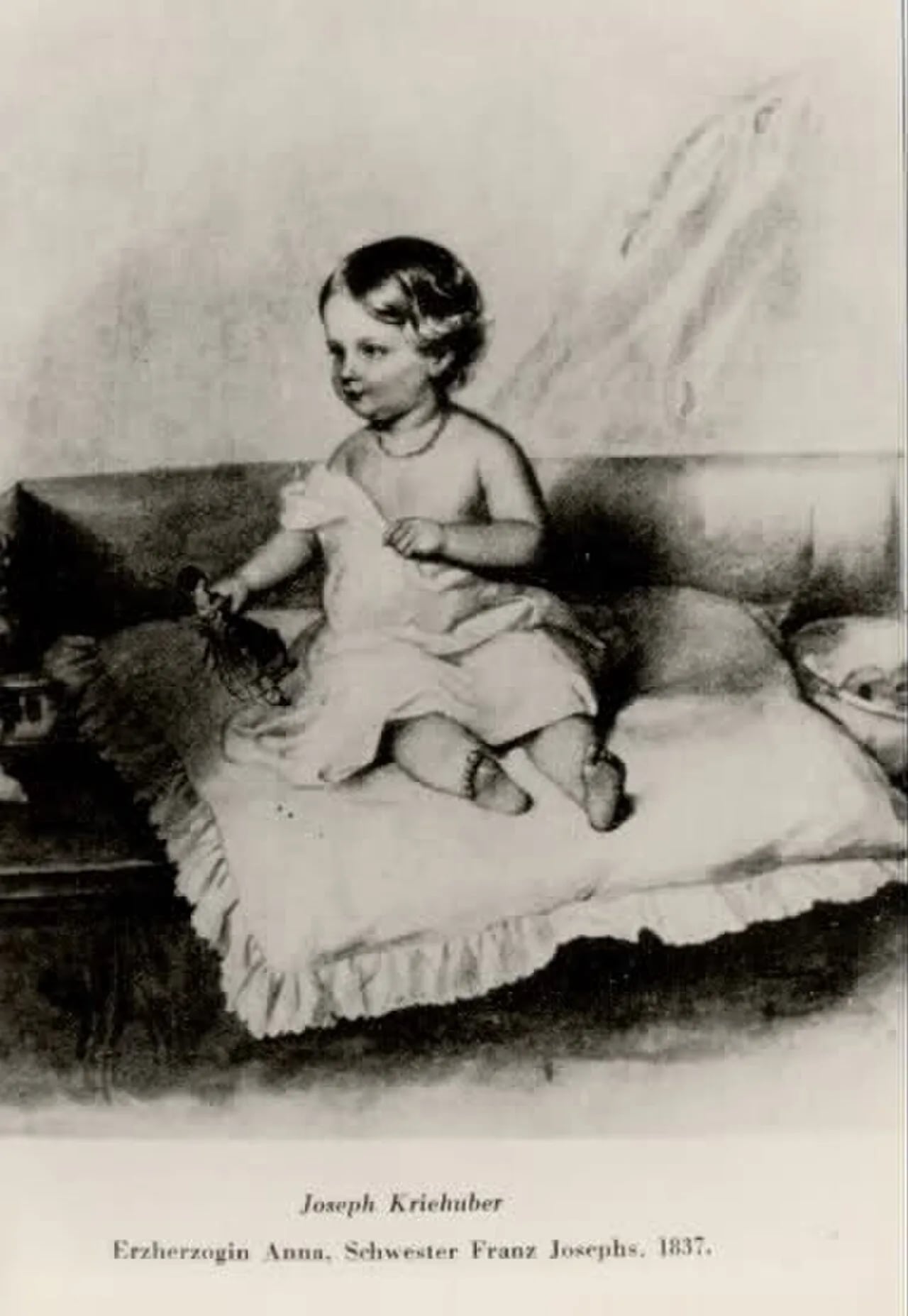 Portrait of Karolina von Österreich (1835–1840) – memorial page