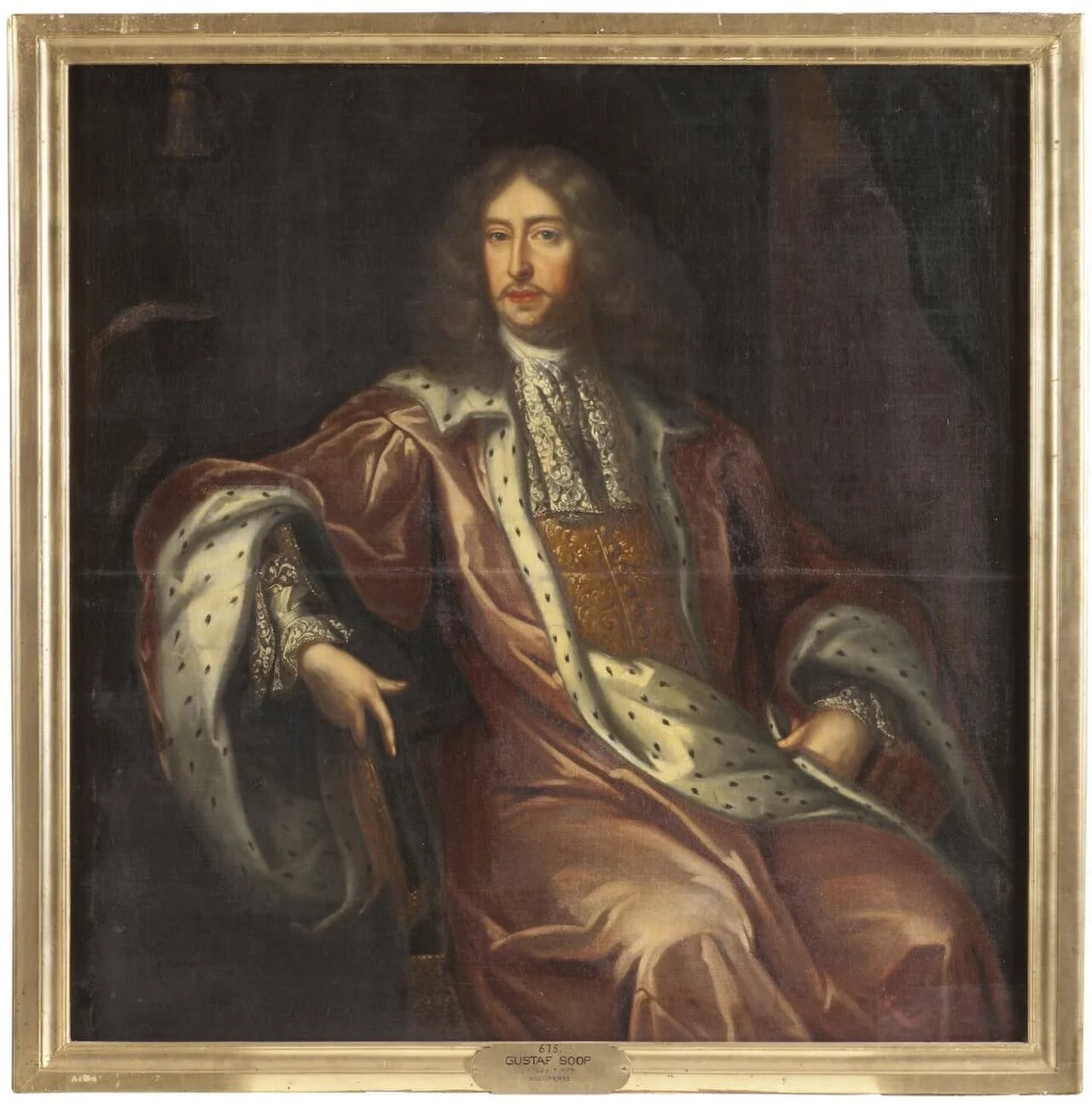 Porträt von Gustaf Soop (1624–1679) – Gedenkseite