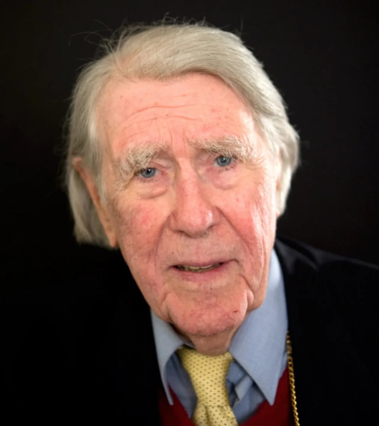 Portrait of Jerry Roberts (1920–2014) – memorial page