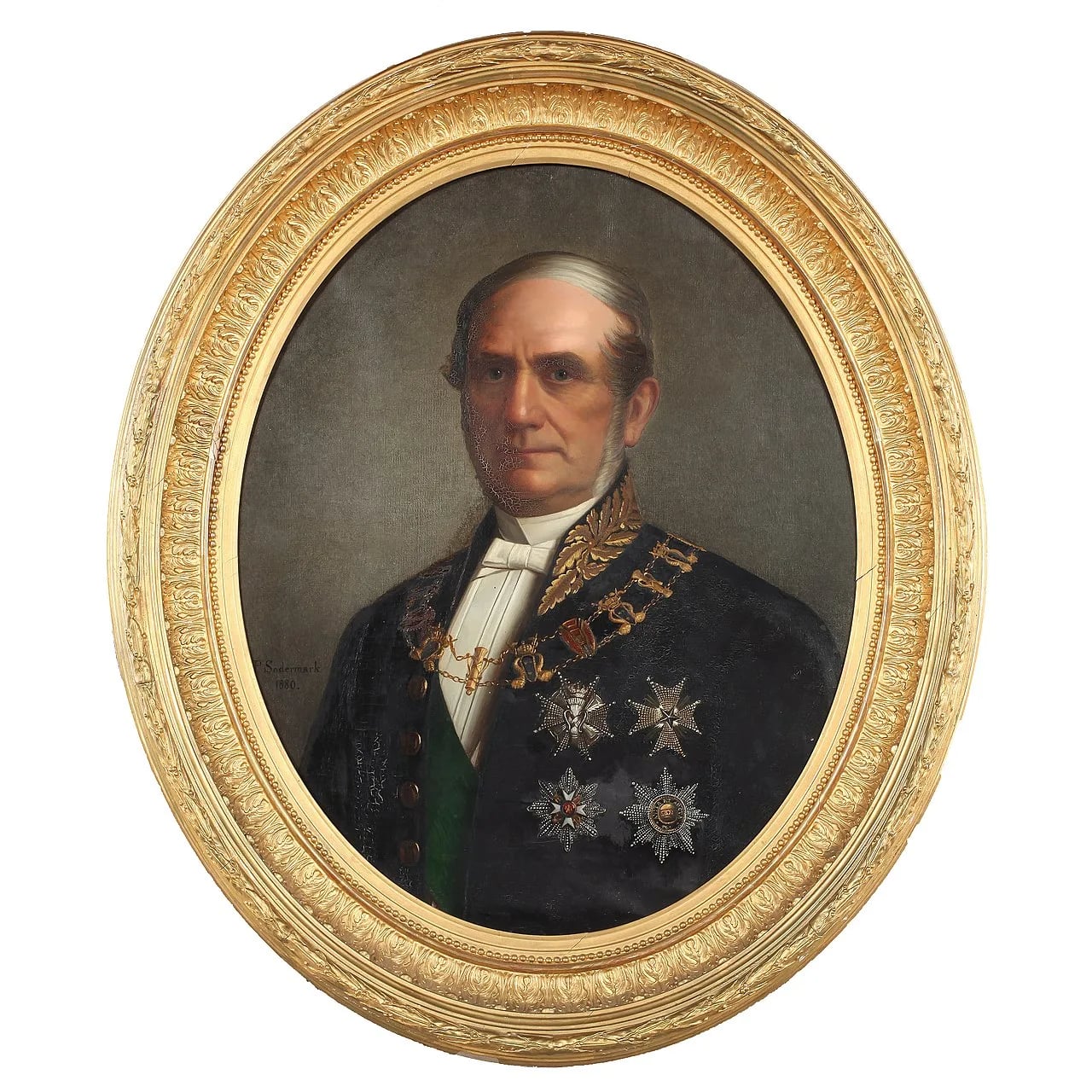 Porträt von Erik Sparre (1816–1886) – Gedenkseite