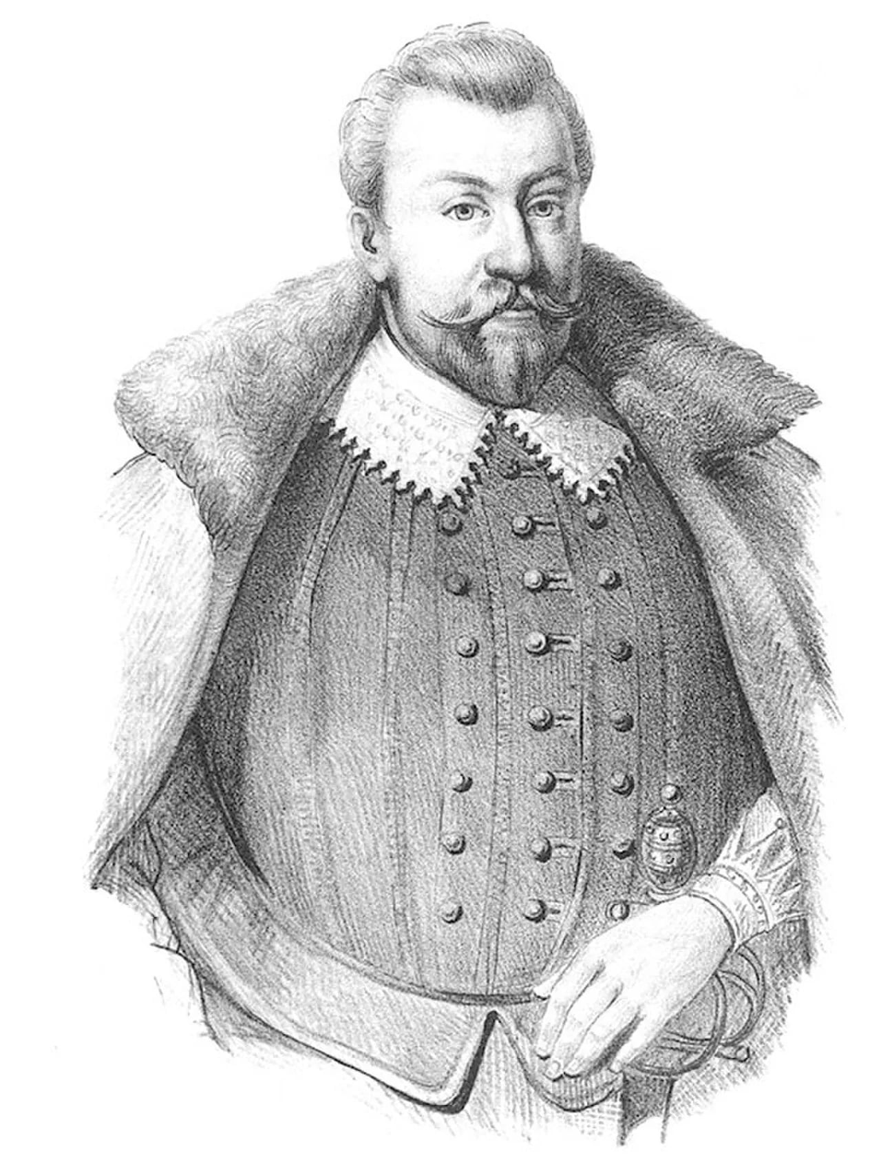 Porträt von Erik Larsson Sparre (1550–1600) – Gedenkseite
