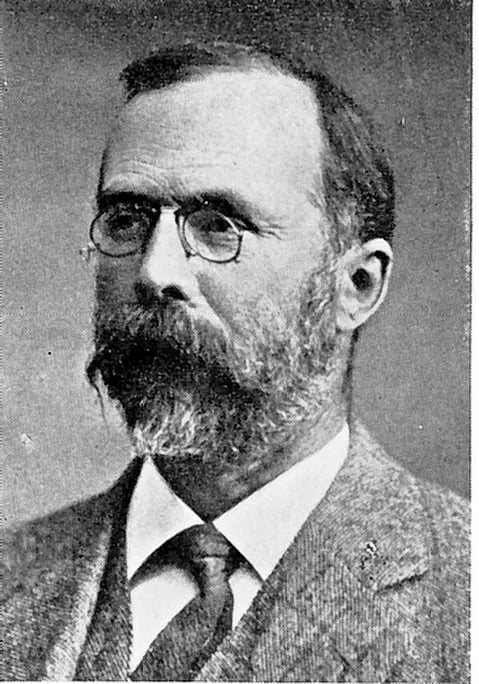 Porträt von Hans Jacob Sparre (1861–1937) – Gedenkseite