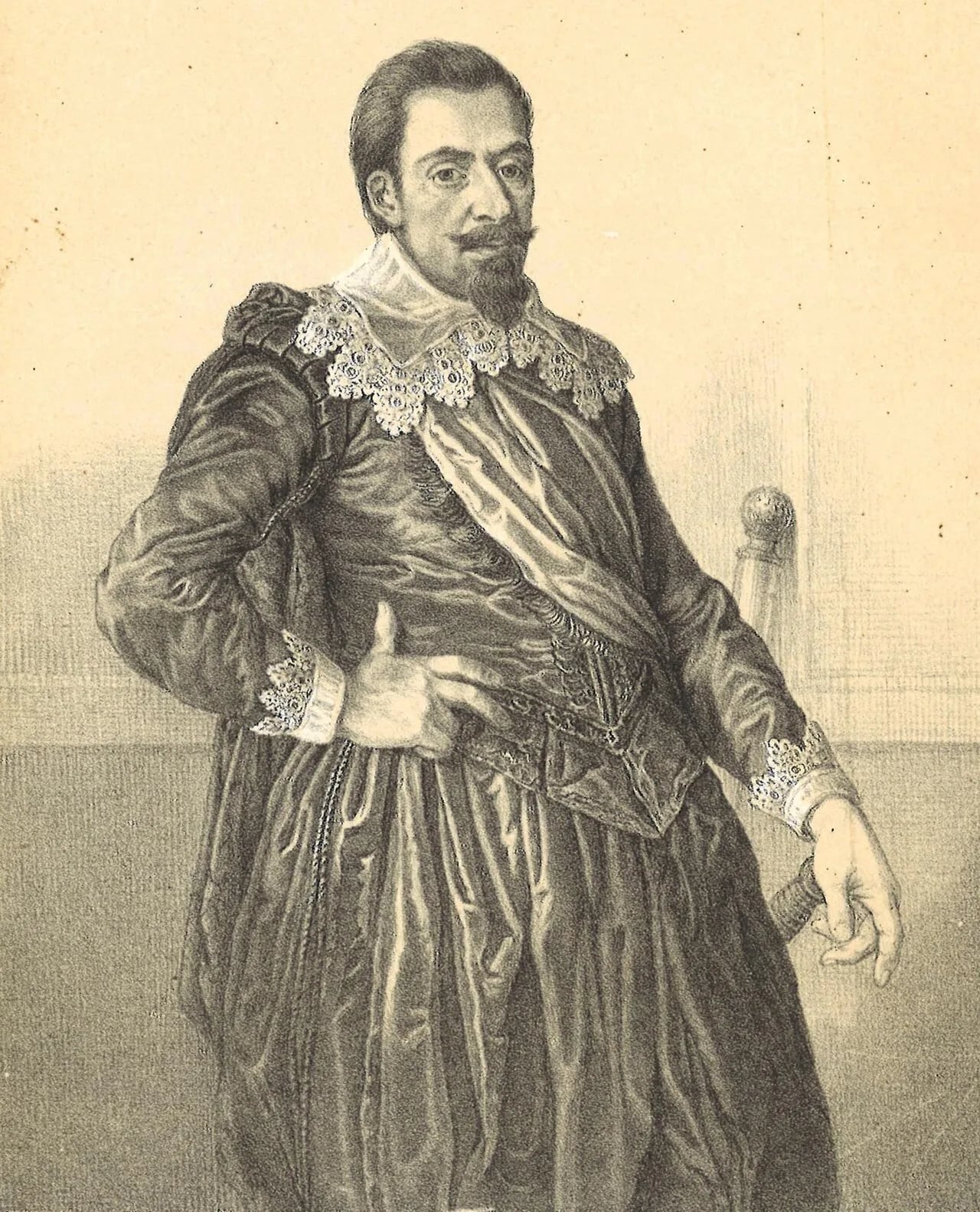 Portrait of Johan Sparre (1587–1632) – memorial page