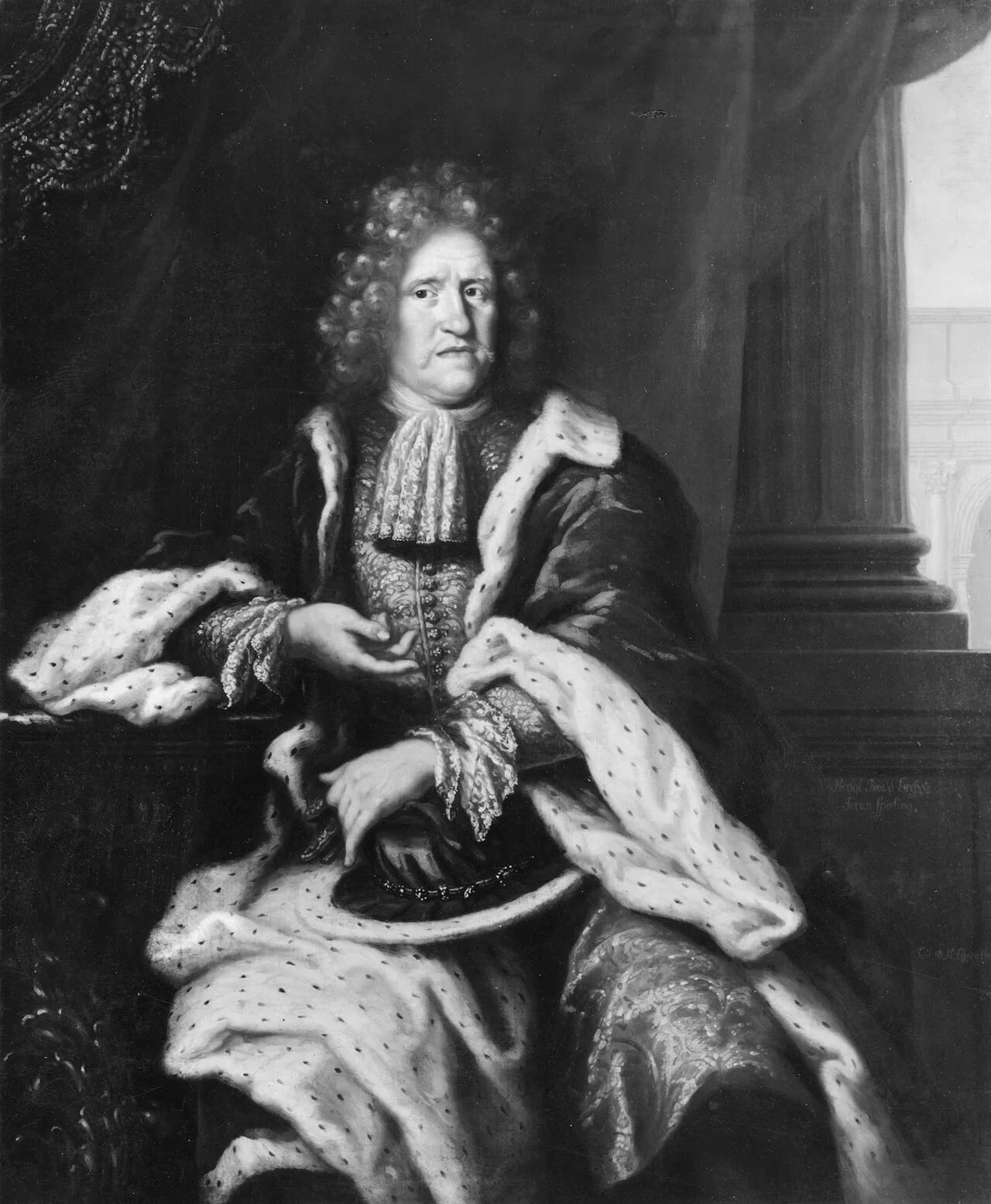 Porträt von Göran von Sperling (1630–1691) – Gedenkseite