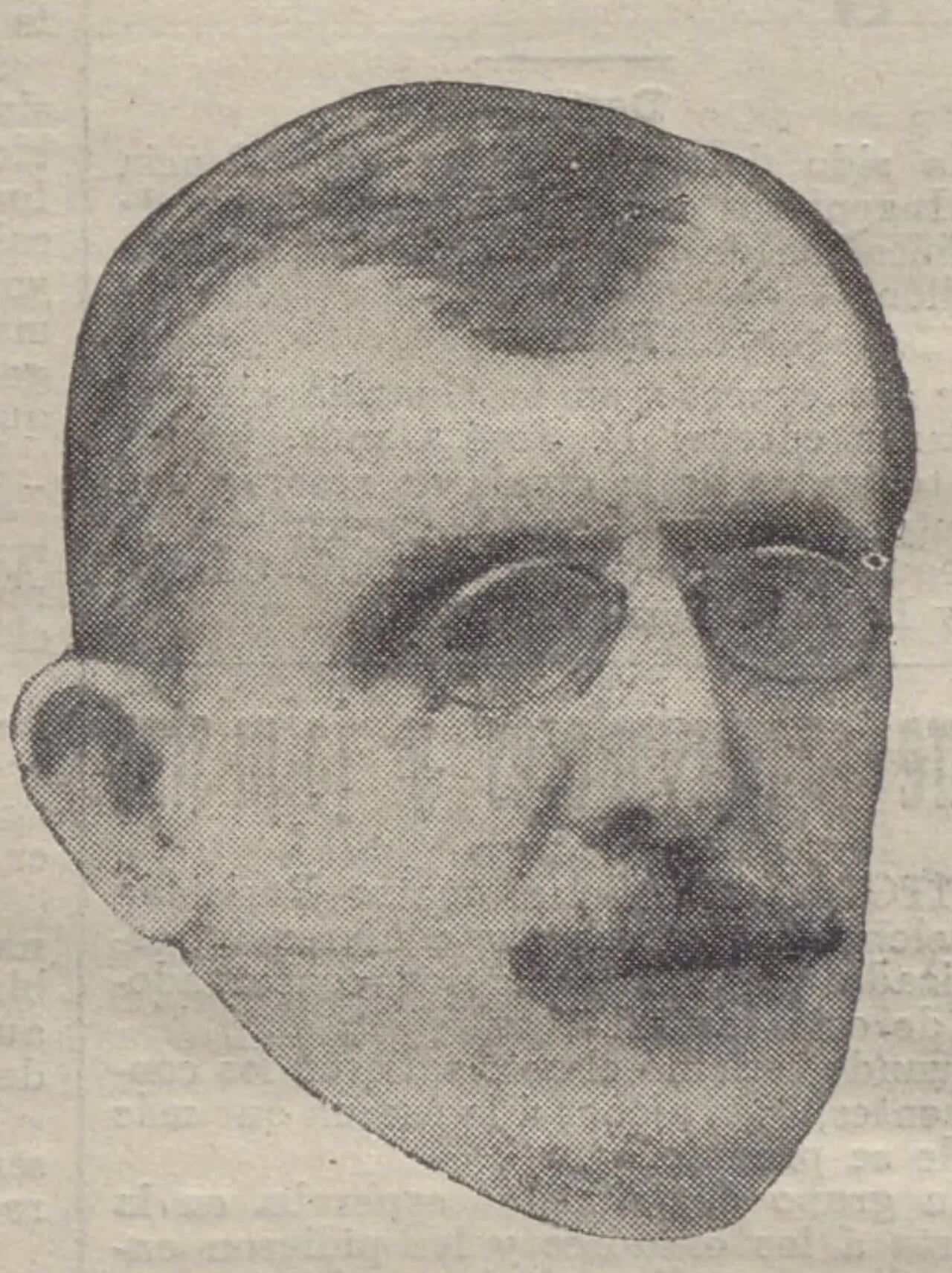 Porträt von Jerónimo Bécker (1857–1925) – Gedenkseite