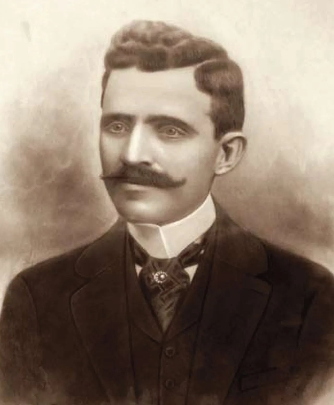 Porträt von Jerônimo de Sousa Monteiro (1870–1933) – Gedenkseite