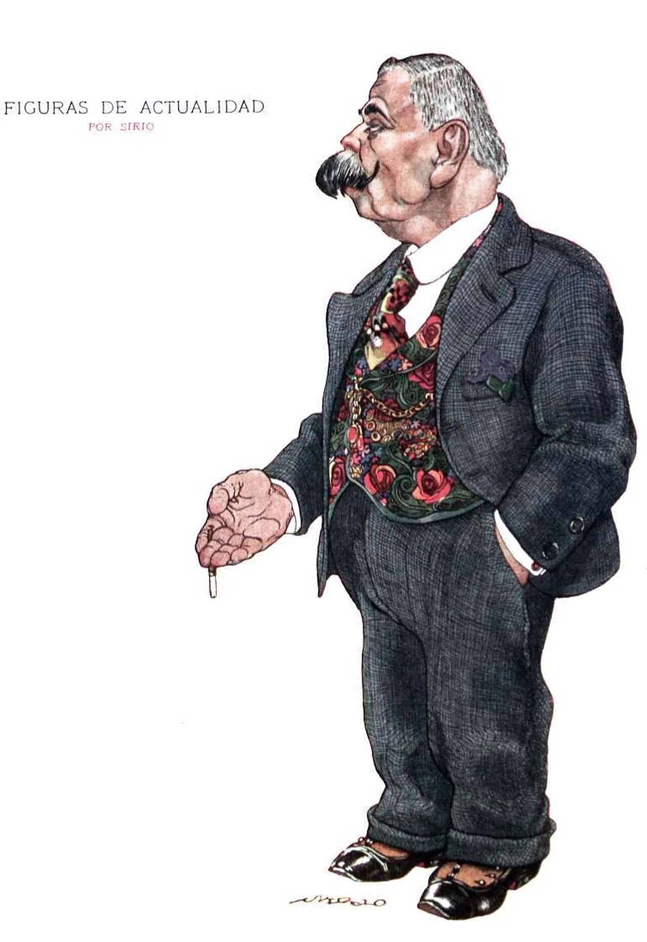 Porträt von Amador Izasa (1855–1923) – Gedenkseite