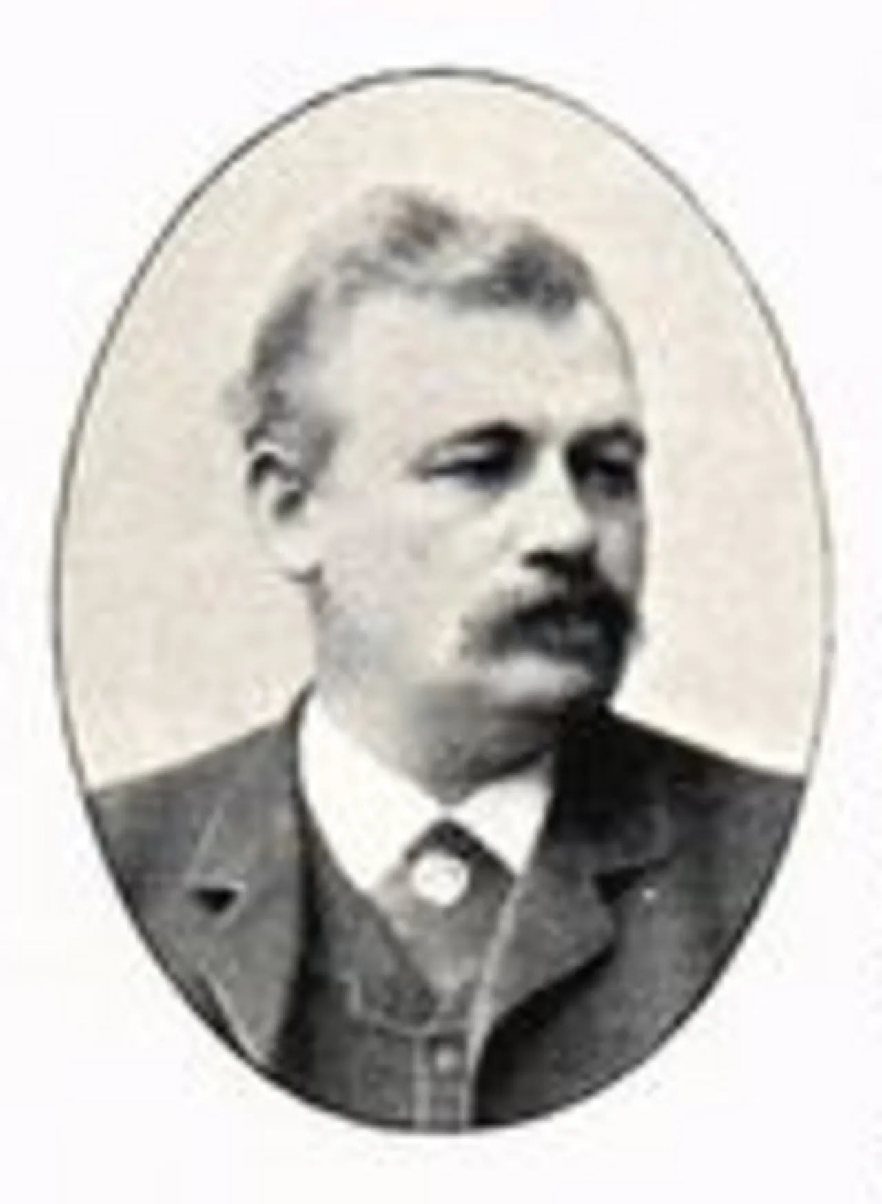 Porträt von Johan Sjöholm (1851–1918) – Gedenkseite