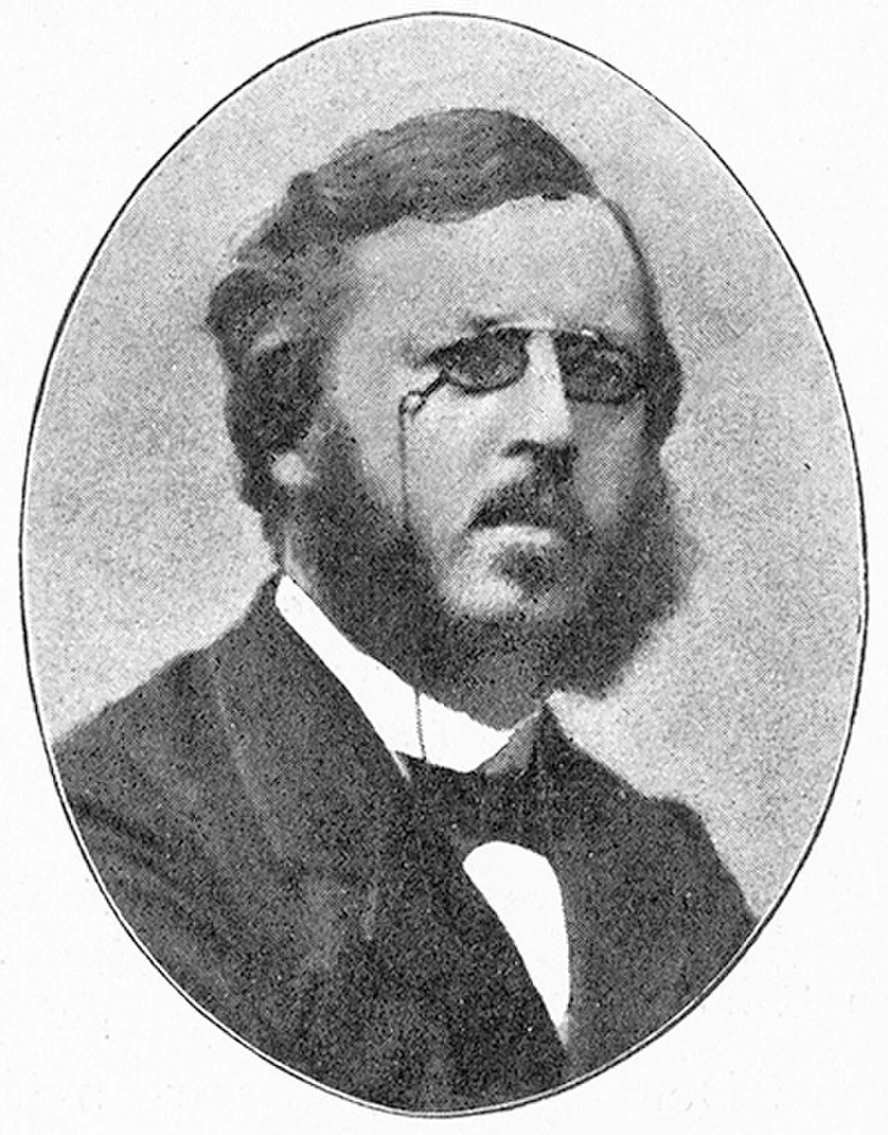 Porträt von Eugène von Stedingk (1825–1871) – Gedenkseite