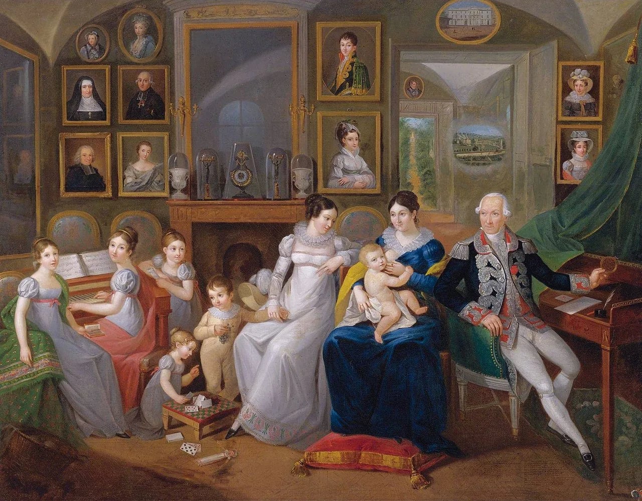 Portrait of Gabriel de Froment de Castille (1747–1826) – memorial page
