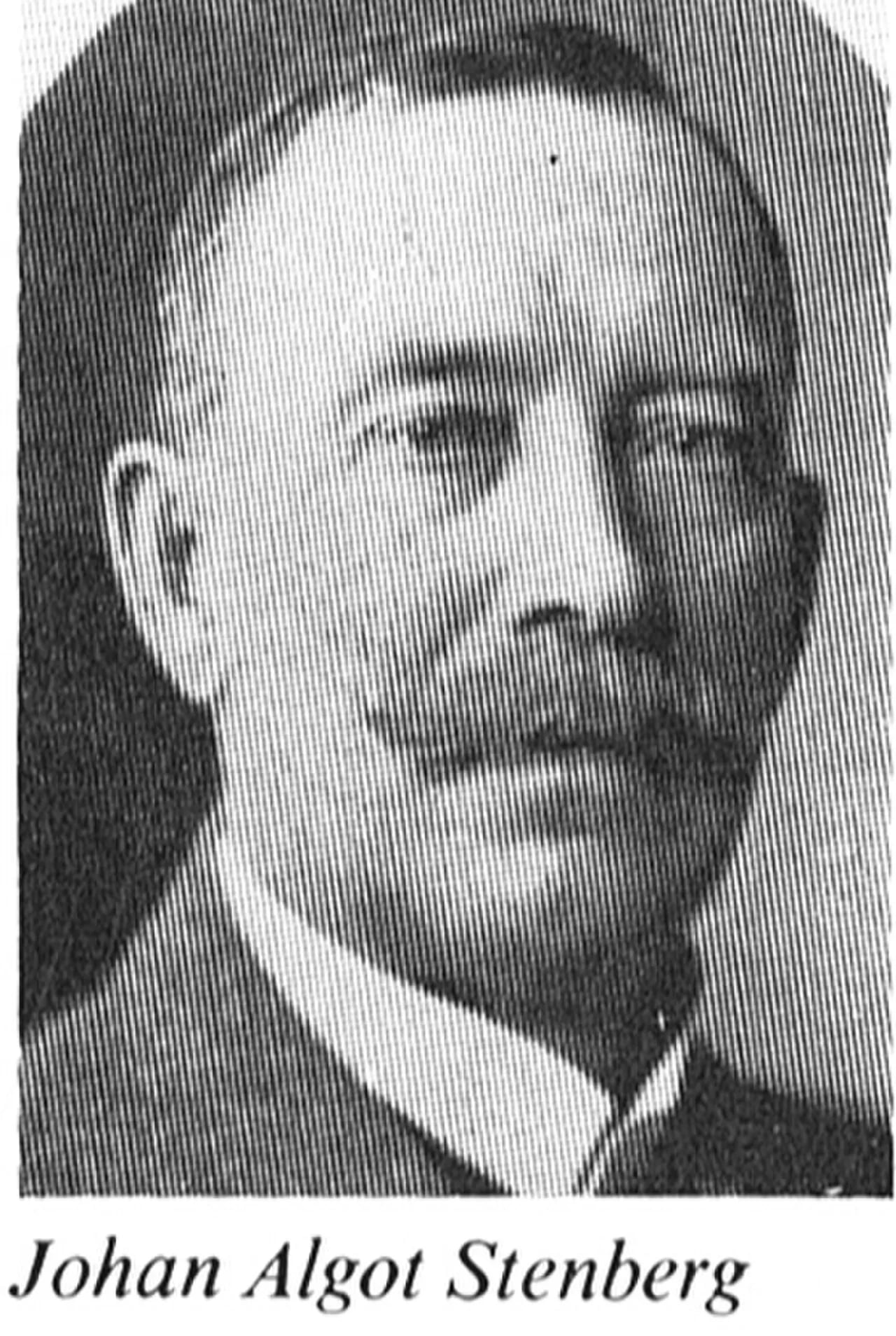 Porträt von Johan Algot Stenberg (1868–1936) – Gedenkseite