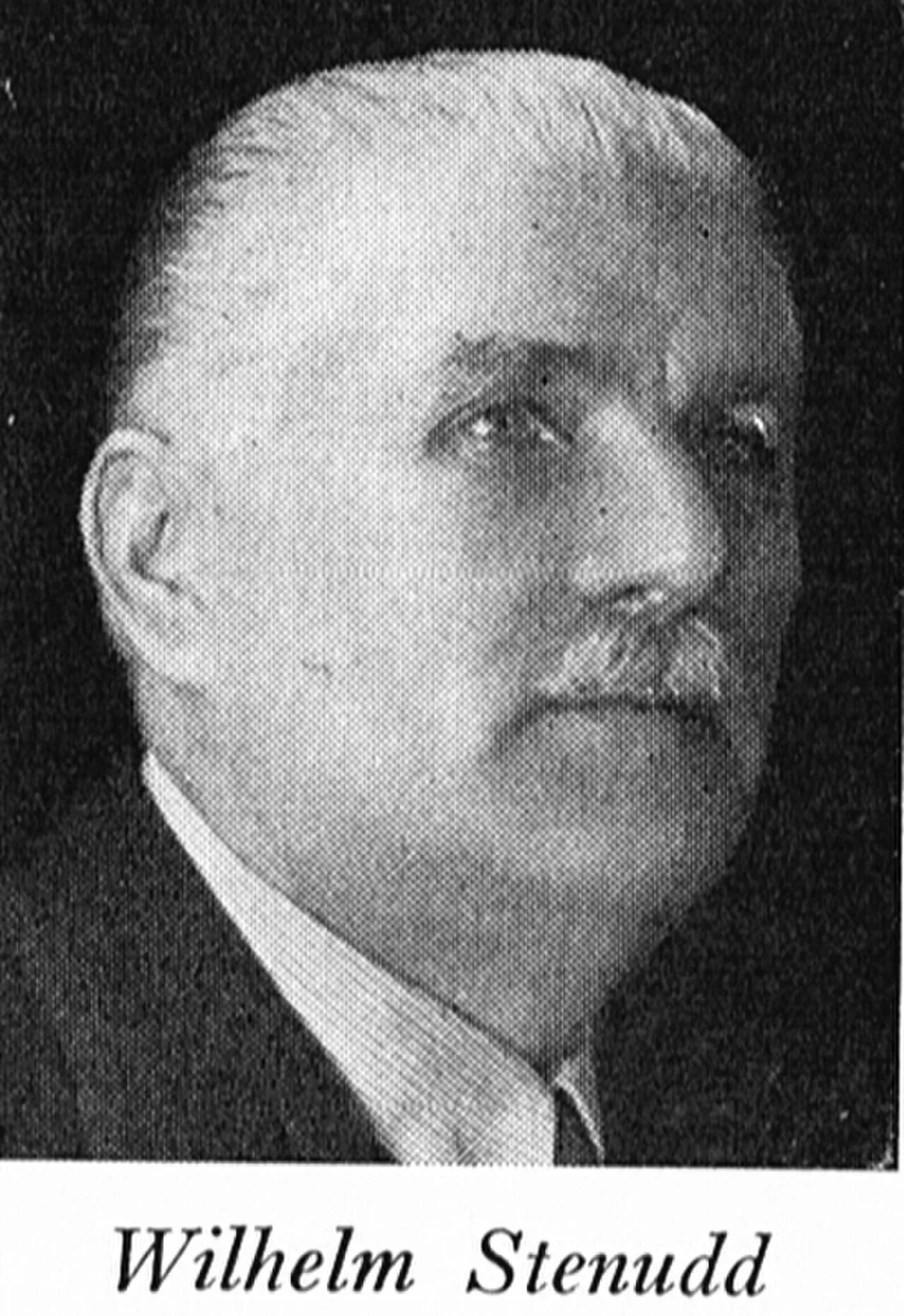 Porträt von Wilhelm Stenudd (1878–1944) – Gedenkseite