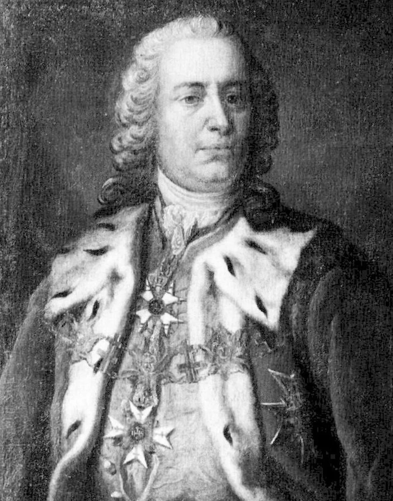 Portrait of Carl Johan Stiernstedt (1686–1753) – memorial page