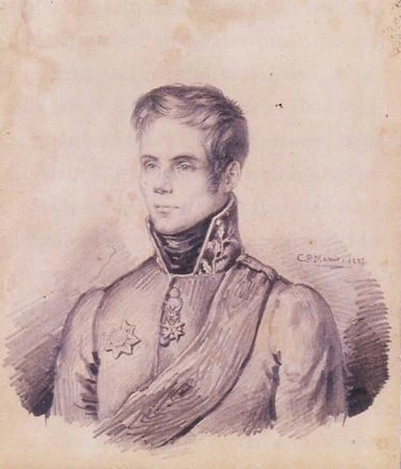 Porträt von Fredrik Stjernvall (1767–1815) – Gedenkseite